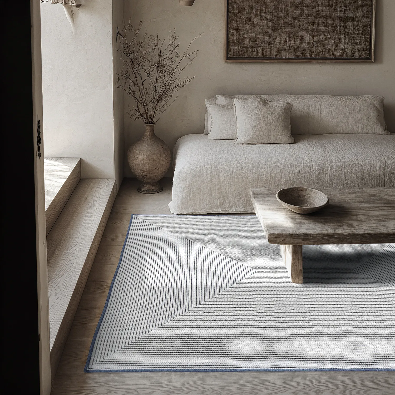 Indoor/Outdoor rug - utomhusmatta - Arlo (blue)