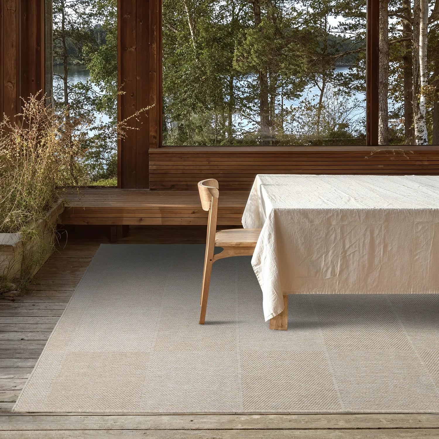 Indoor/Outdoor rug - utomhusmatta - Ava (beige)