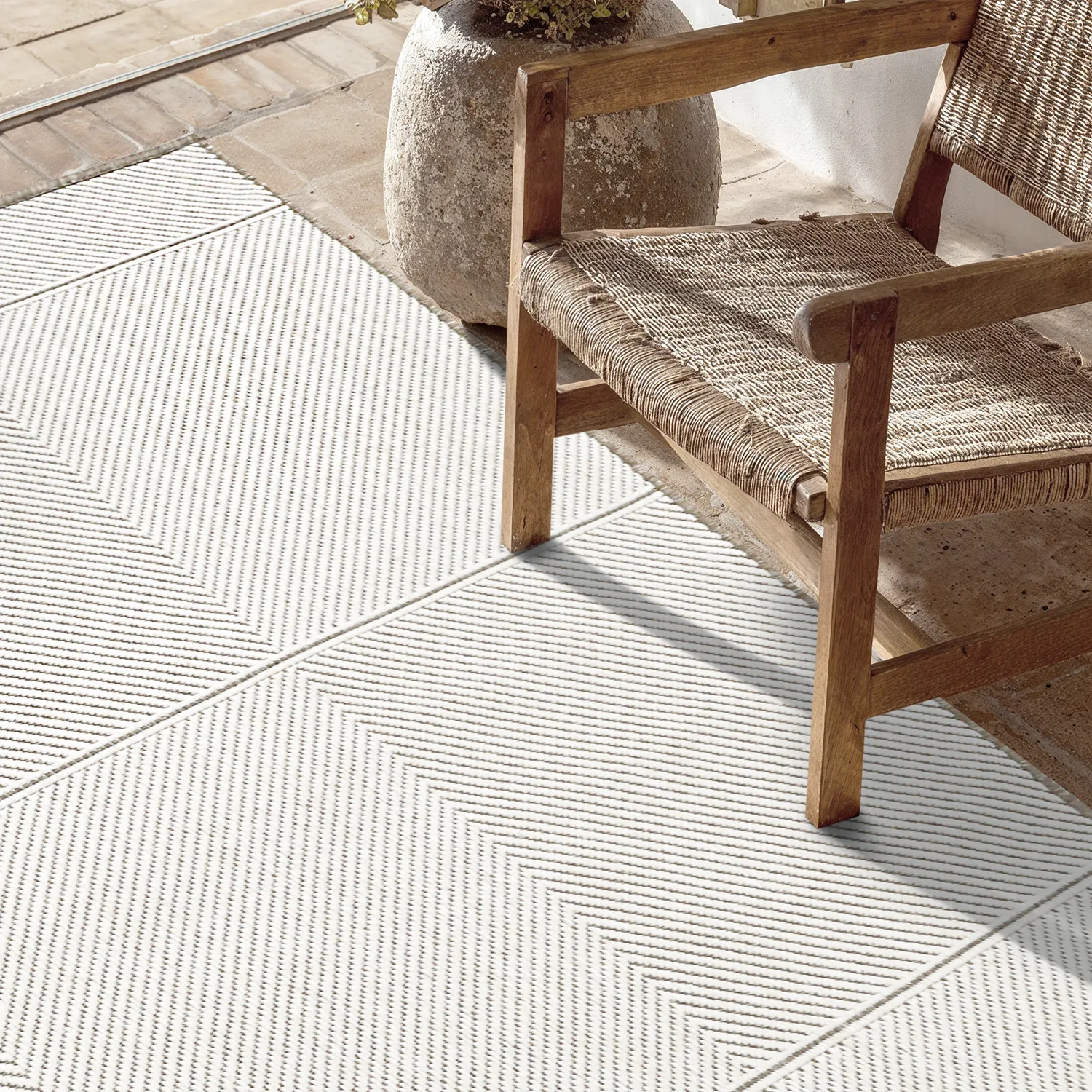Indoor/Outdoor rug - utomhusmatta - Ava (beige)
