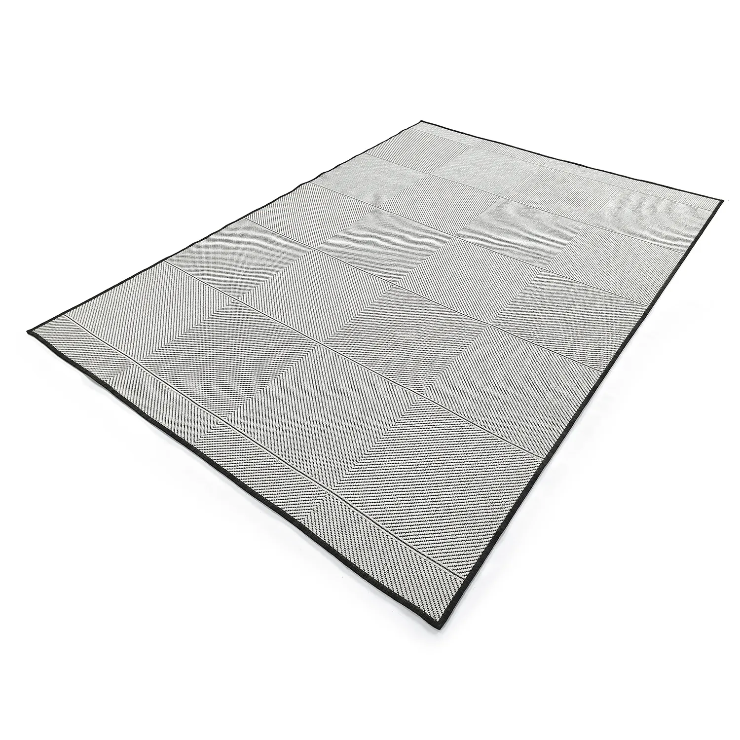 Indoor/Outdoor rug - utomhusmatta - Ava (black)