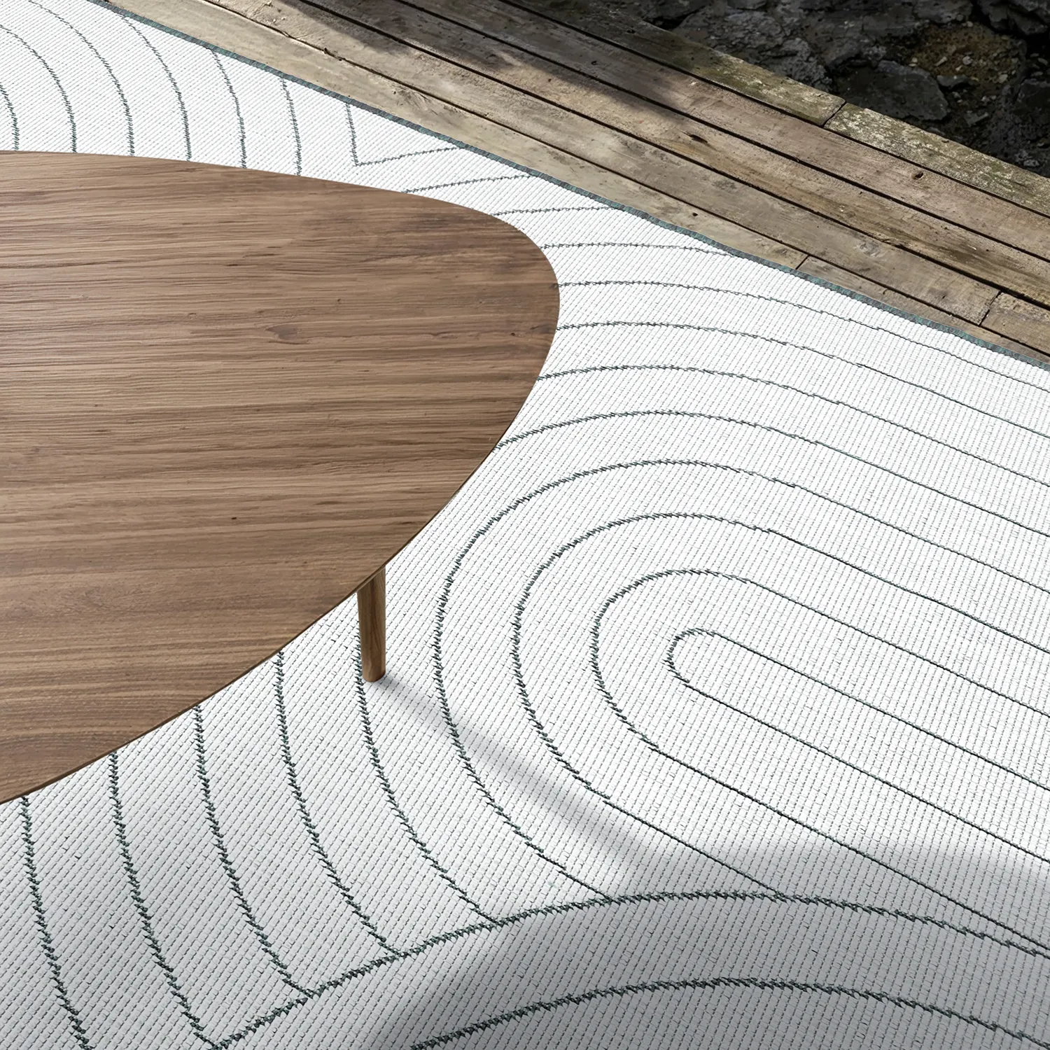 Indoor/Outdoor rug - utomhusmatta - Hayden (green)