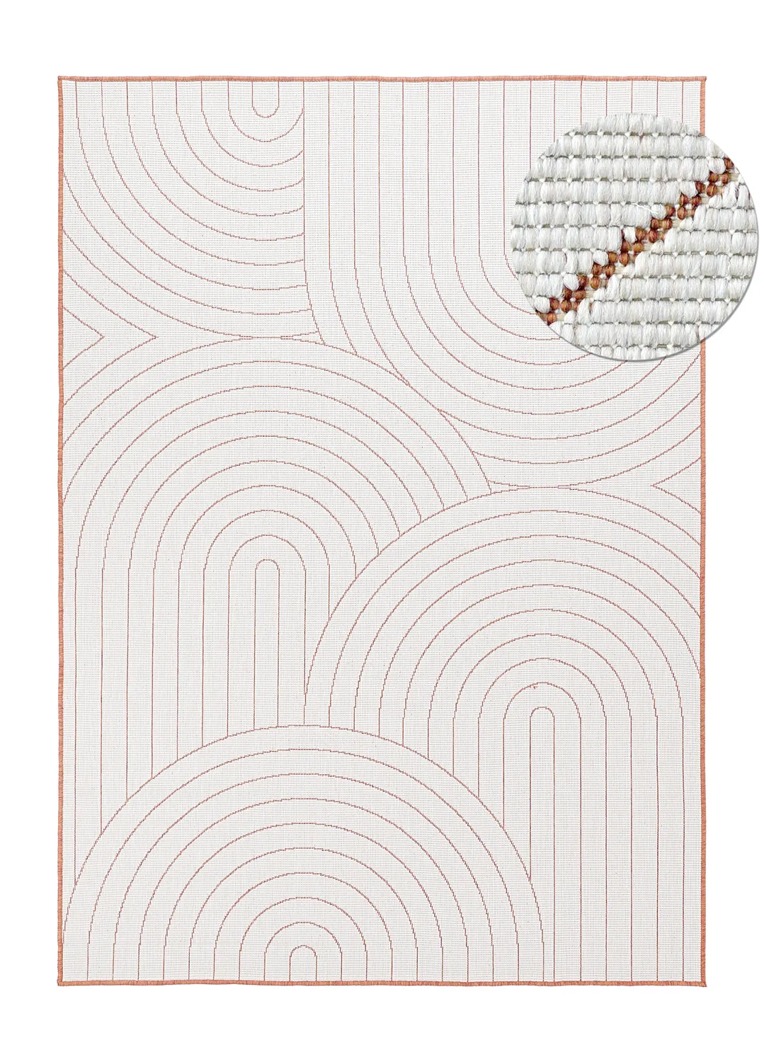 Indoor/Outdoor rug - utomhusmatta - Hayden (red)