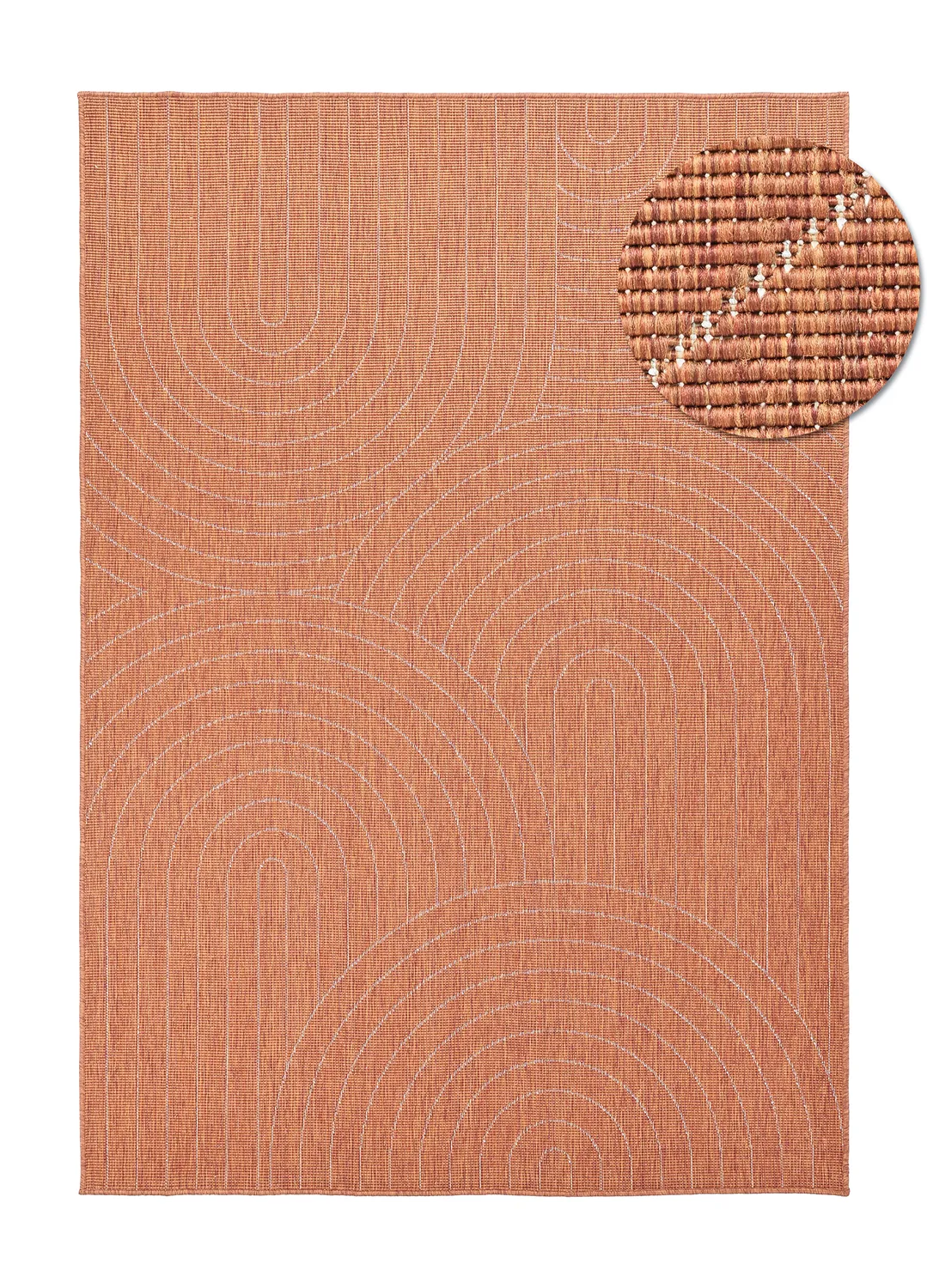 Indoor/Outdoor rug - utomhusmatta - Hayden (red)