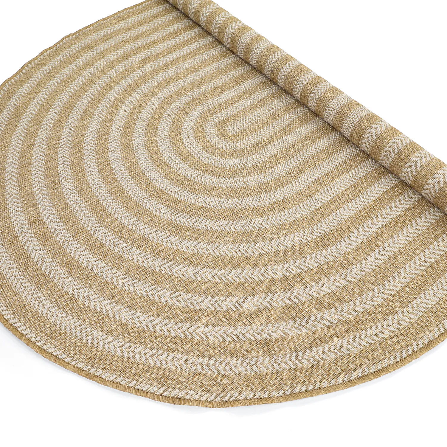 Oval rug - Indoor/outdoor Leander (nature)