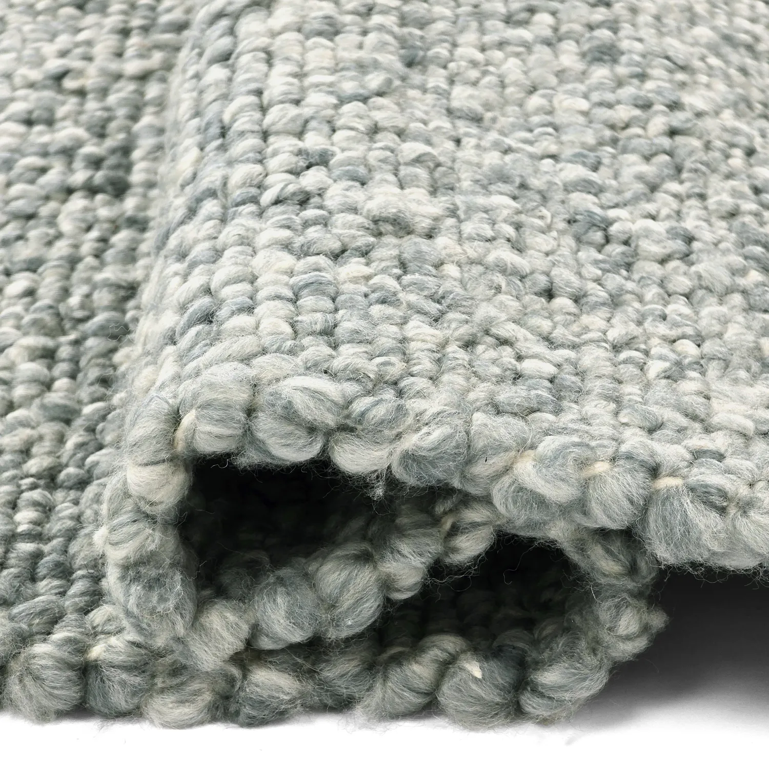 Indoor/Outdoor rug - Milford Wool Look (light blue)