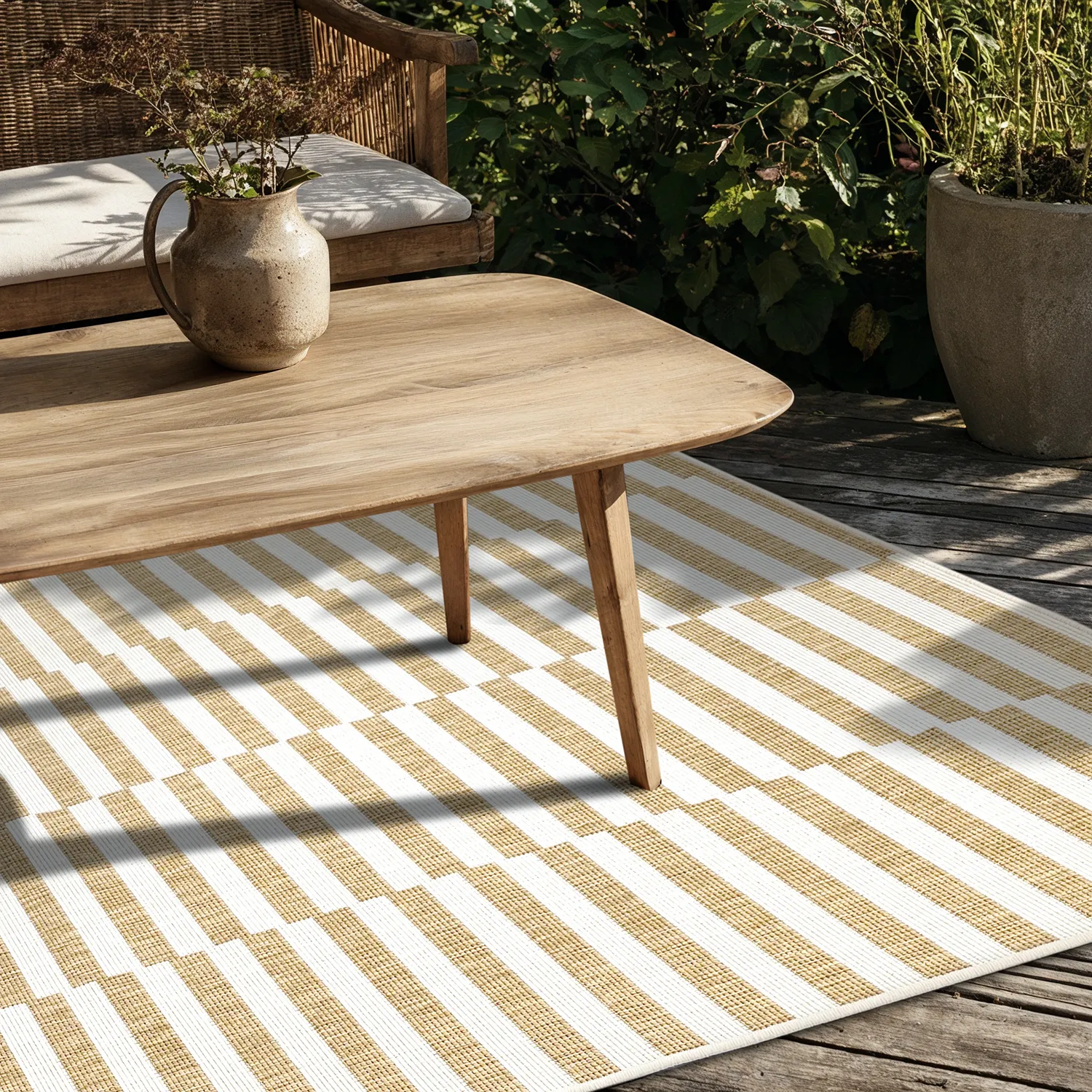 Indoor/Outdoor rug - utomhusmatta - Otto (nature)