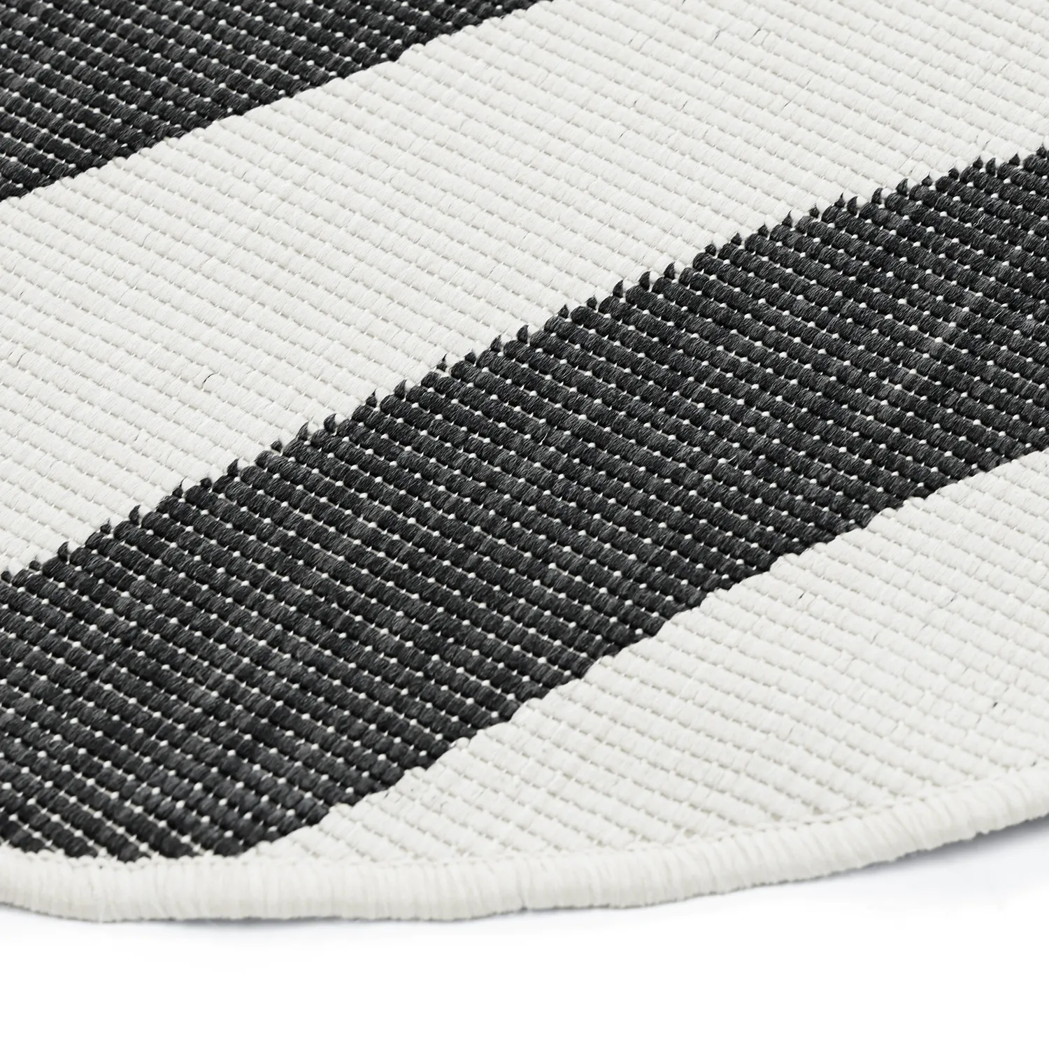 Indoor/Outdoor rug - utomhusmatta - Remina (black/white)