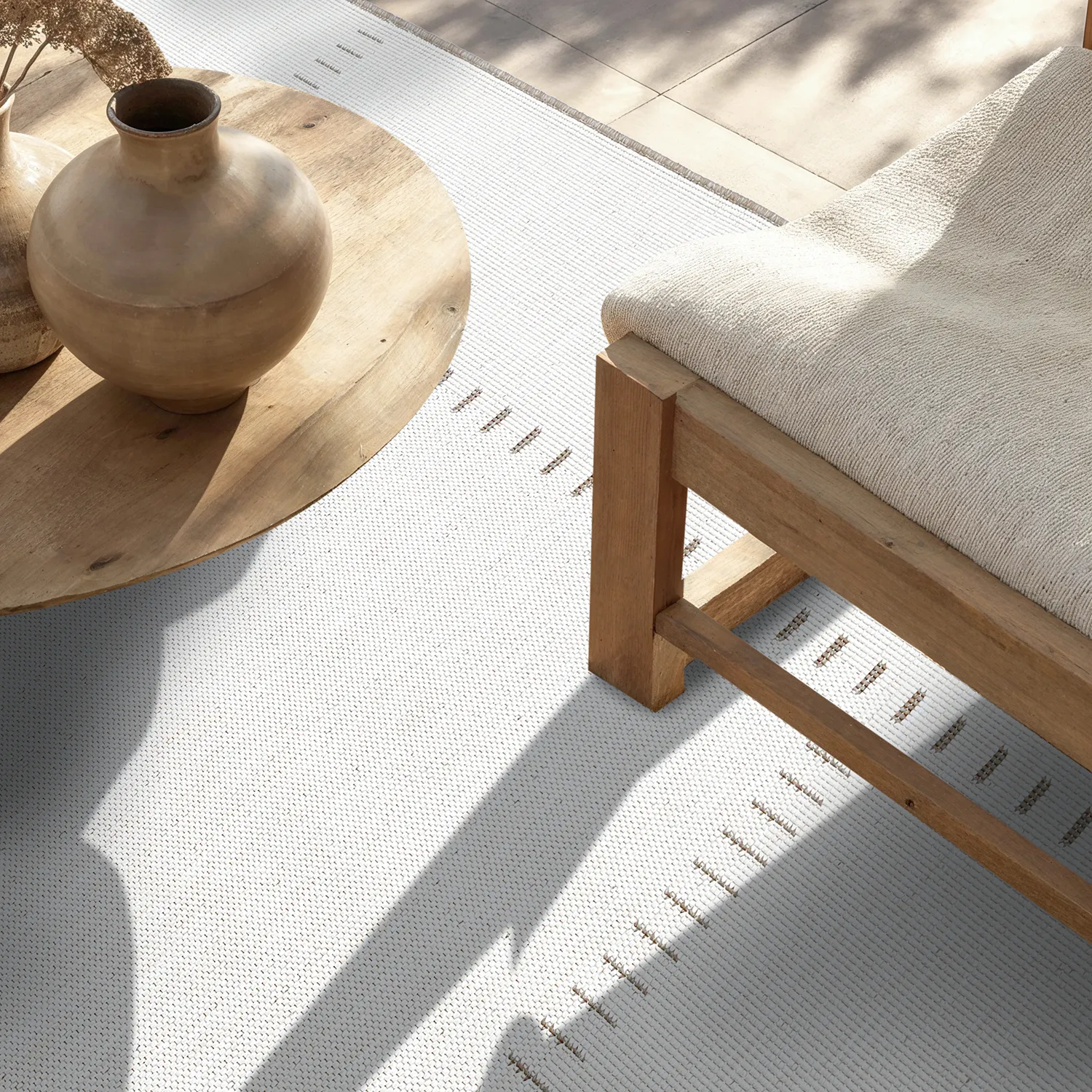 Indoor/Outdoor rug - utomhusmatta - Rhea (beige)
