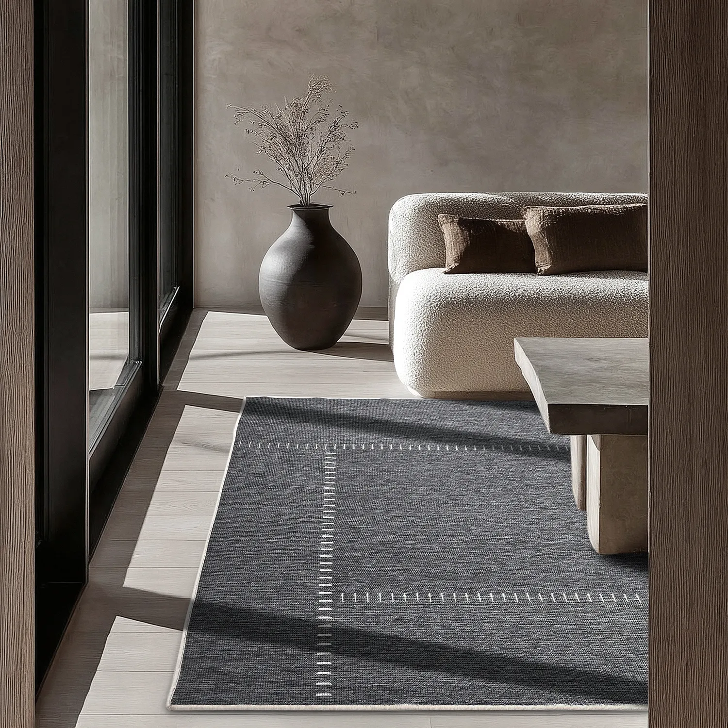 Indoor/Outdoor rug - utomhusmatta - Rhea (white)