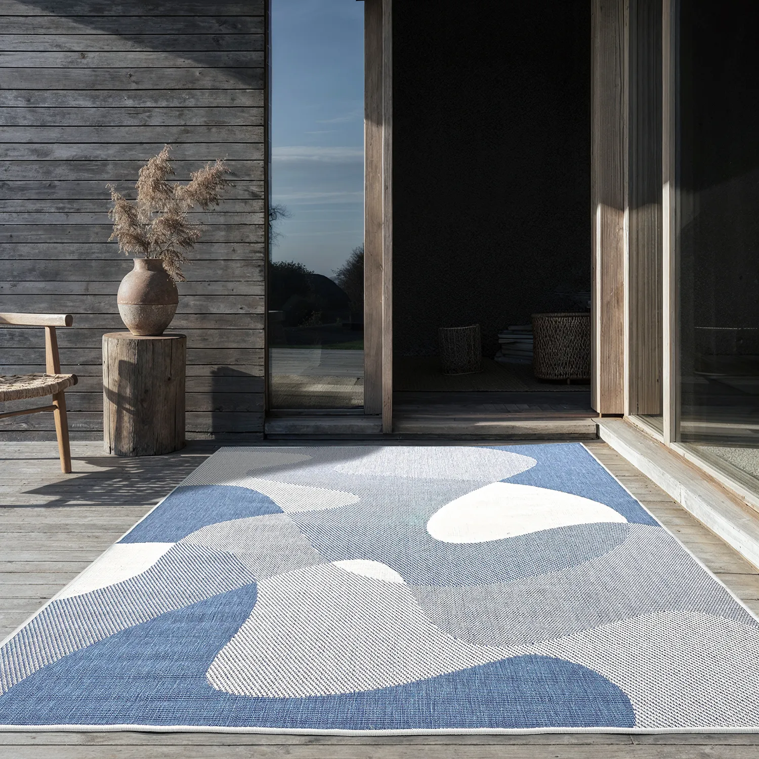 Indoor/Outdoor rug - utomhusmatta - Somerville (blue)