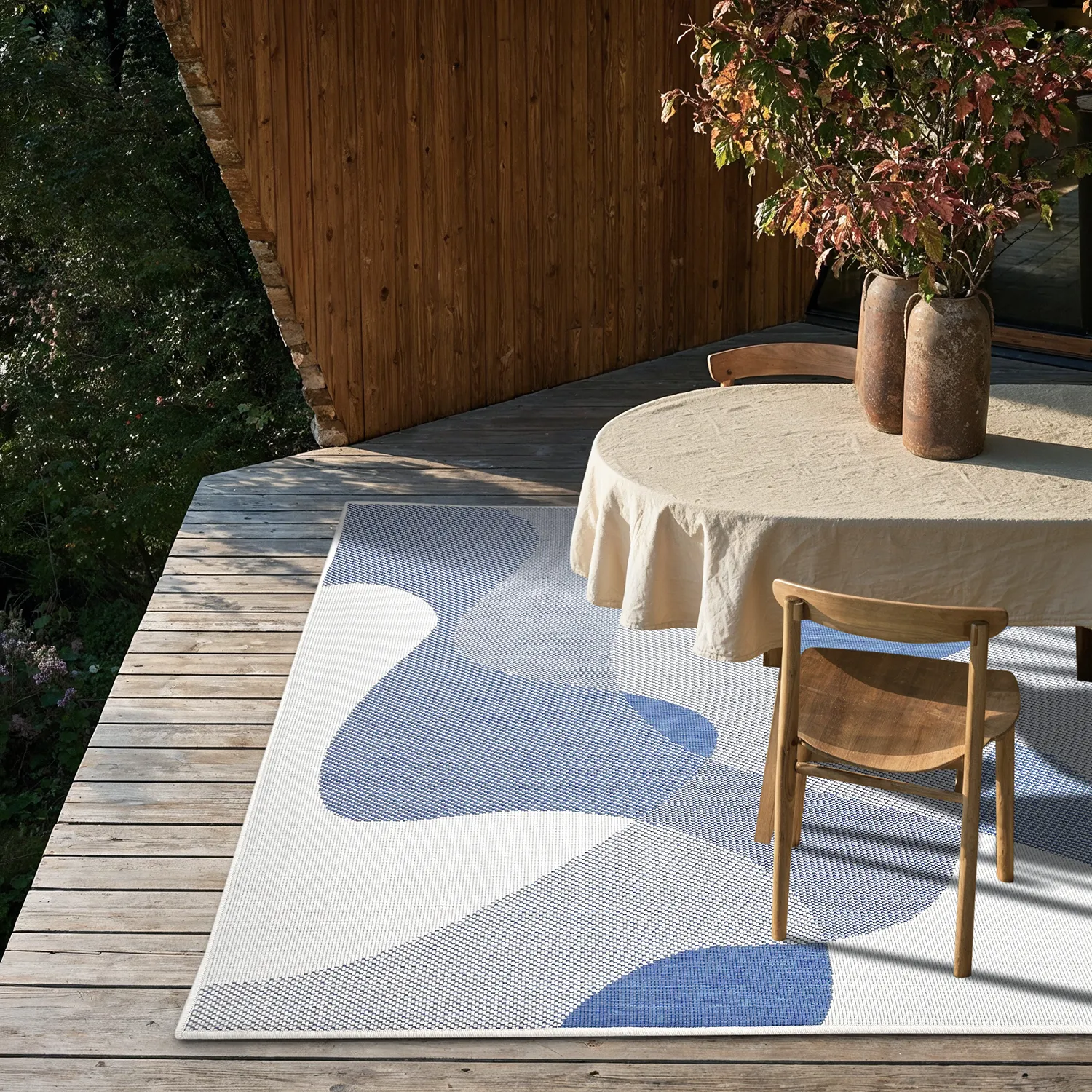 Indoor/Outdoor rug - utomhusmatta - Somerville (blue)