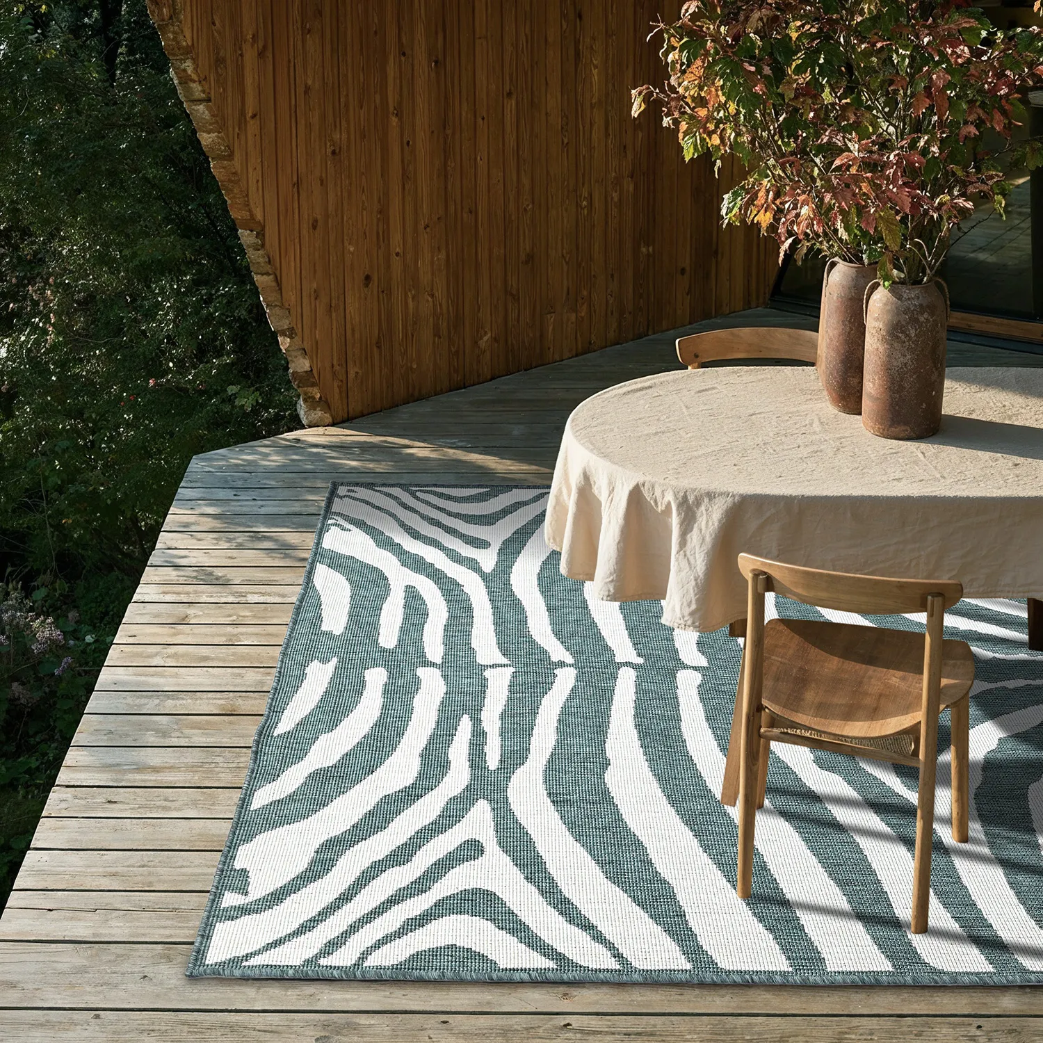 Indoor/Outdoor rug - utomhusmatta - Winona (green)