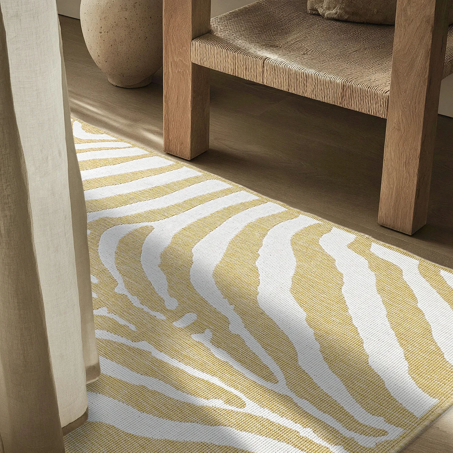 Indoor/Outdoor rug - utomhusmatta - Winona (yellow)