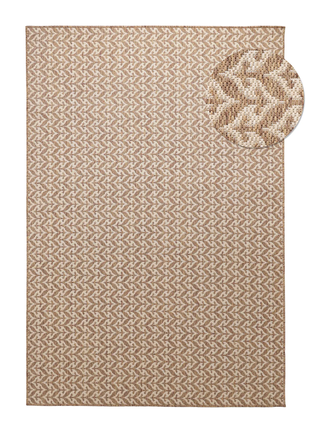 Indoor/Outdoor rug - Sfax (brown)