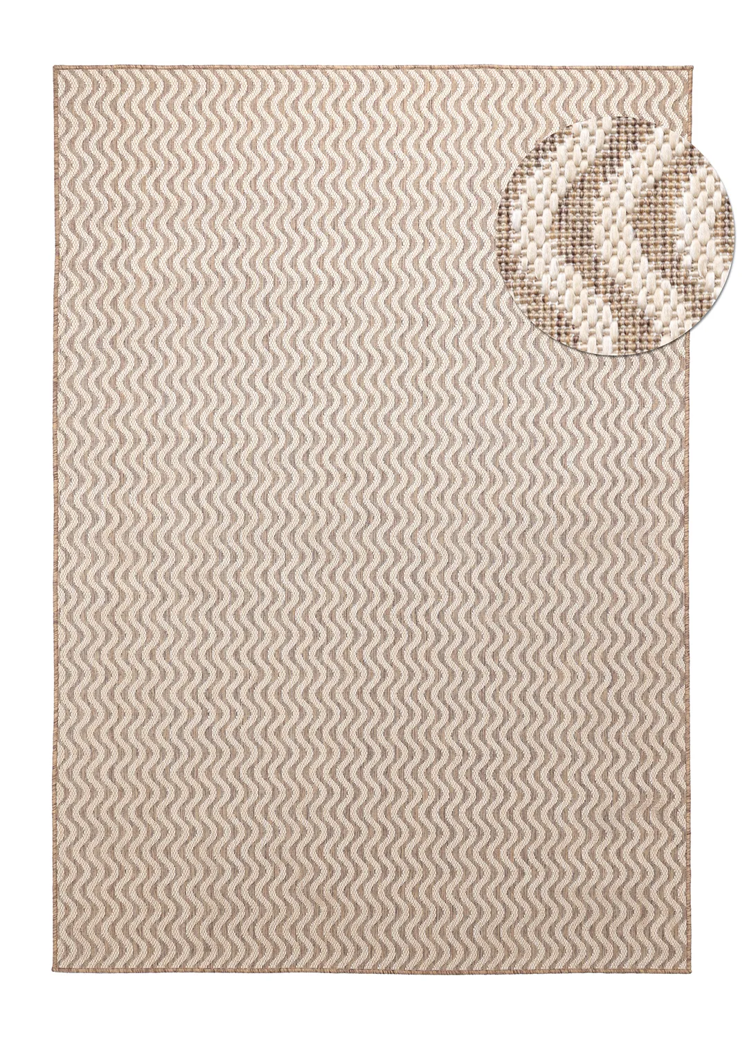 Indoor/Outdoor rug - Tracino (brown)