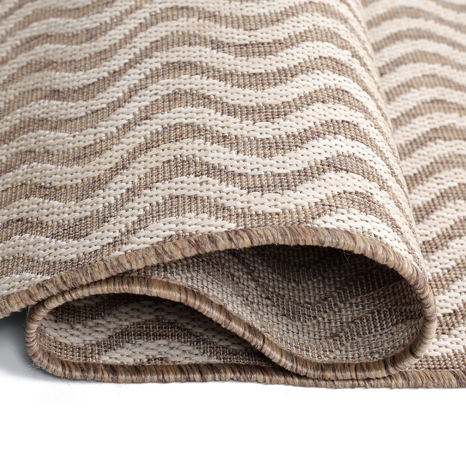 Indoor/Outdoor rug - Tracino (brown)