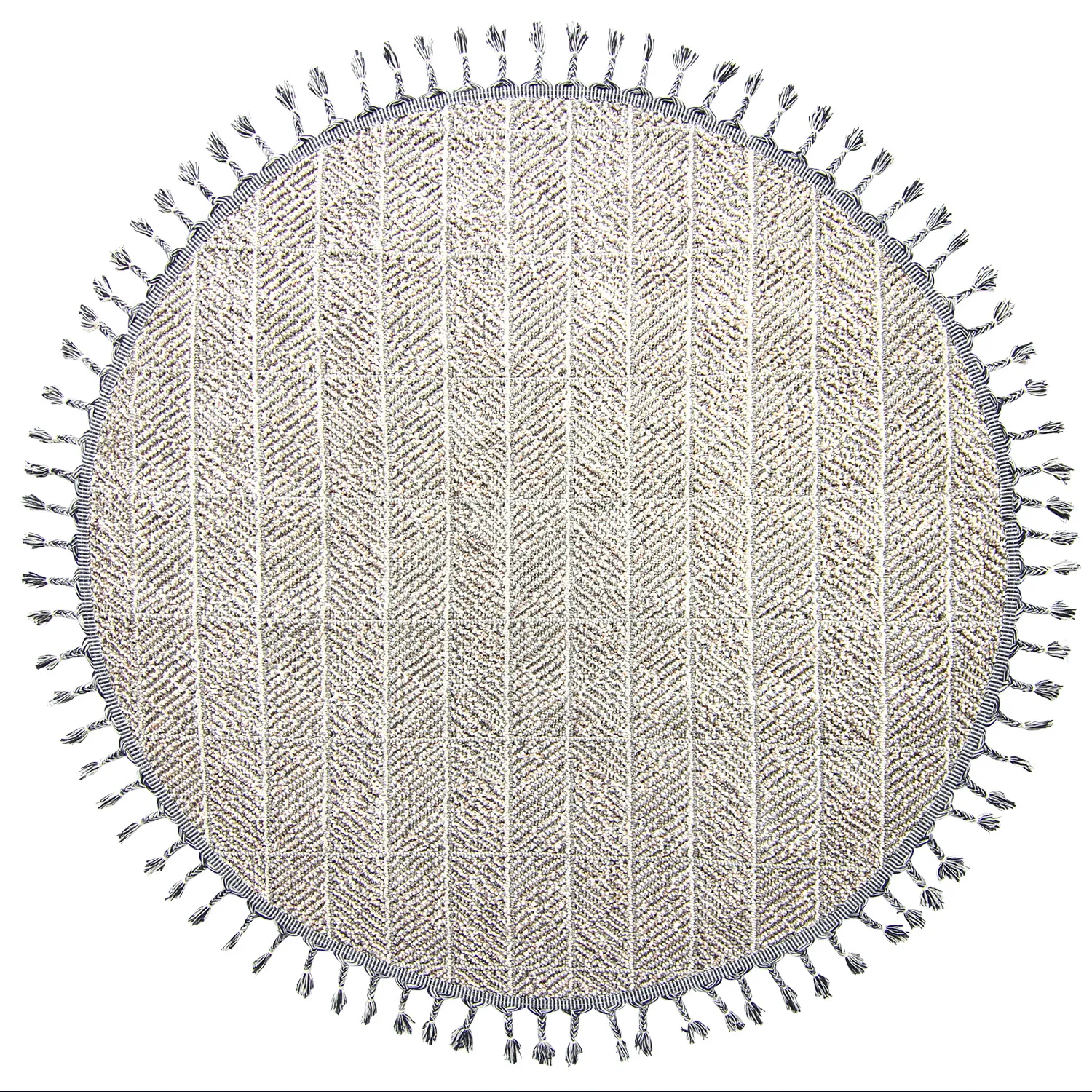 Round rug - Indoor/Outdoor Francisco (beige)