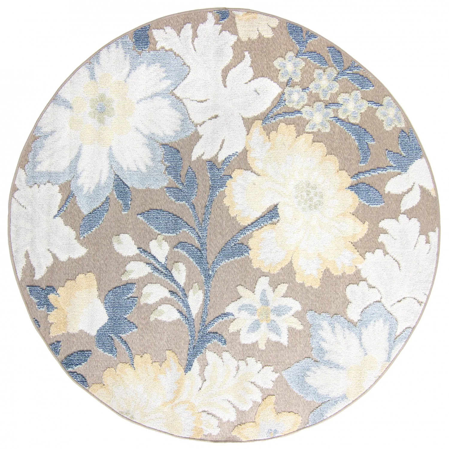 Round rug - Indoor/Outdoor Lucca (multi)