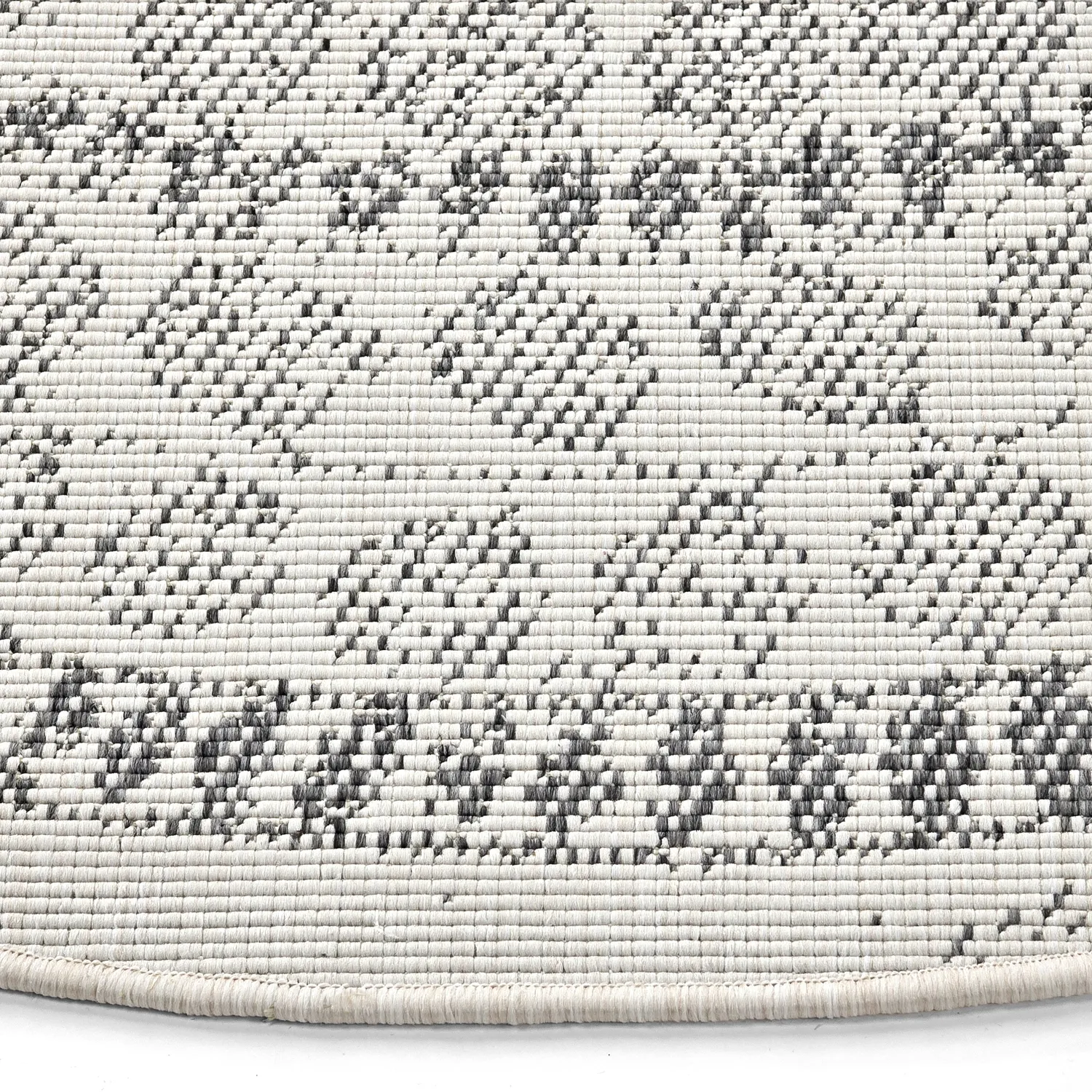 Round rug - Indoor/Outdoor Malcolm (grey)