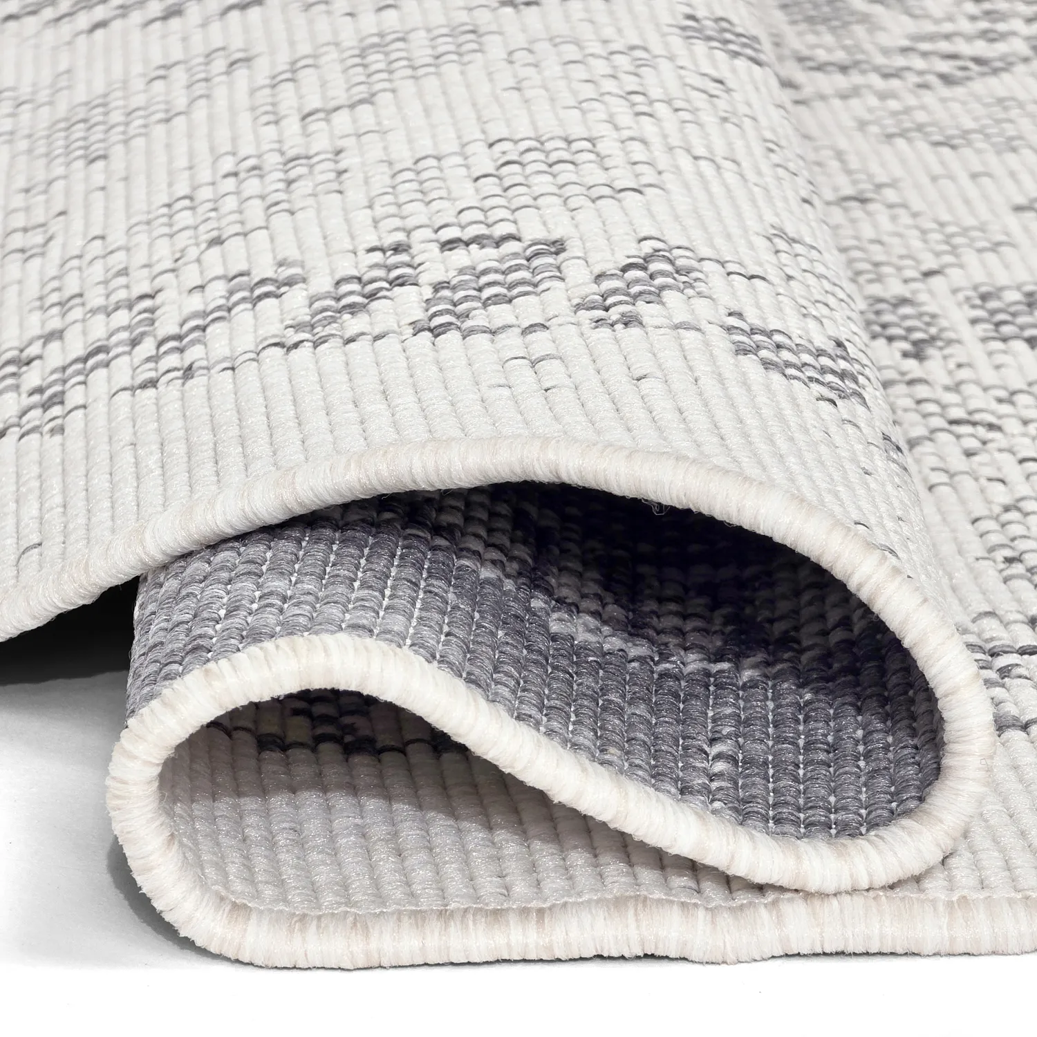 Round rug - Indoor/Outdoor Malcolm (grey)