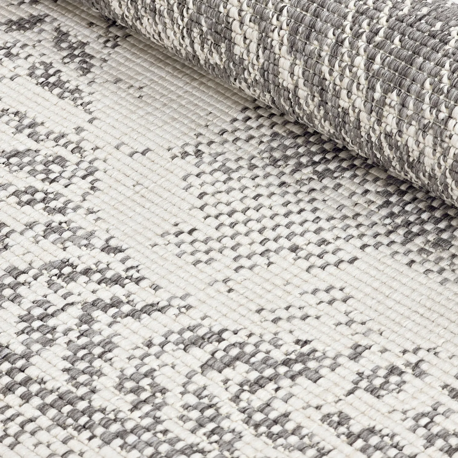 Round rug - Indoor/Outdoor Malcolm (grey)
