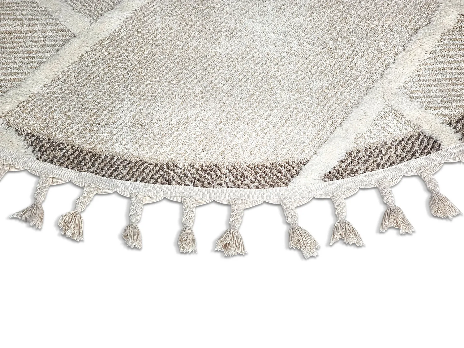 Round rug - Boston (beige)