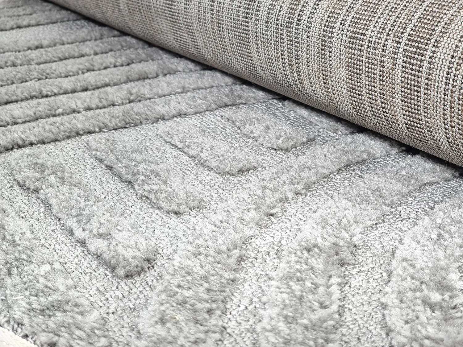 Round rug - Campbell (grey)