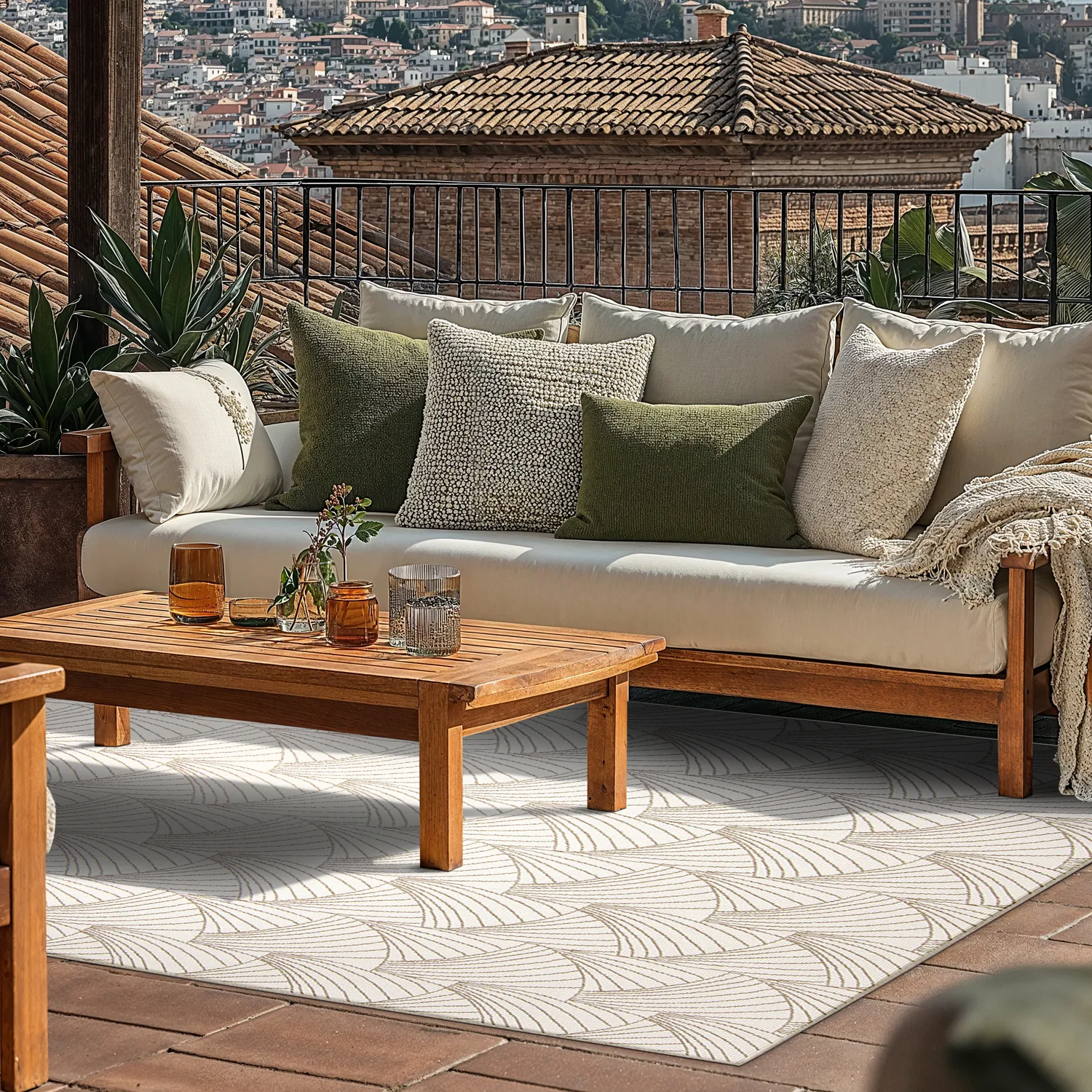 Indoor/Outdoor rug - Beau (beige)