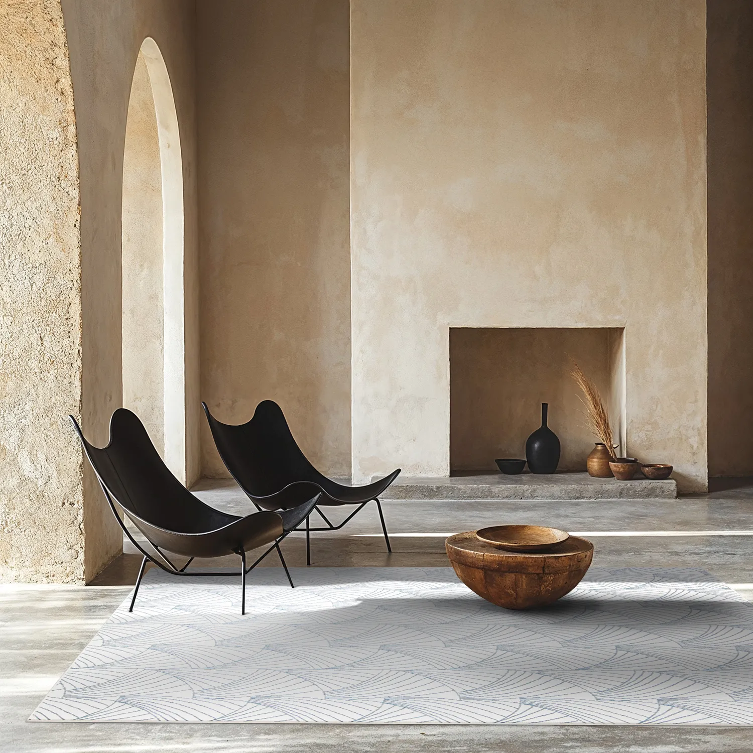 Indoor/Outdoor rug - Beau (blue)