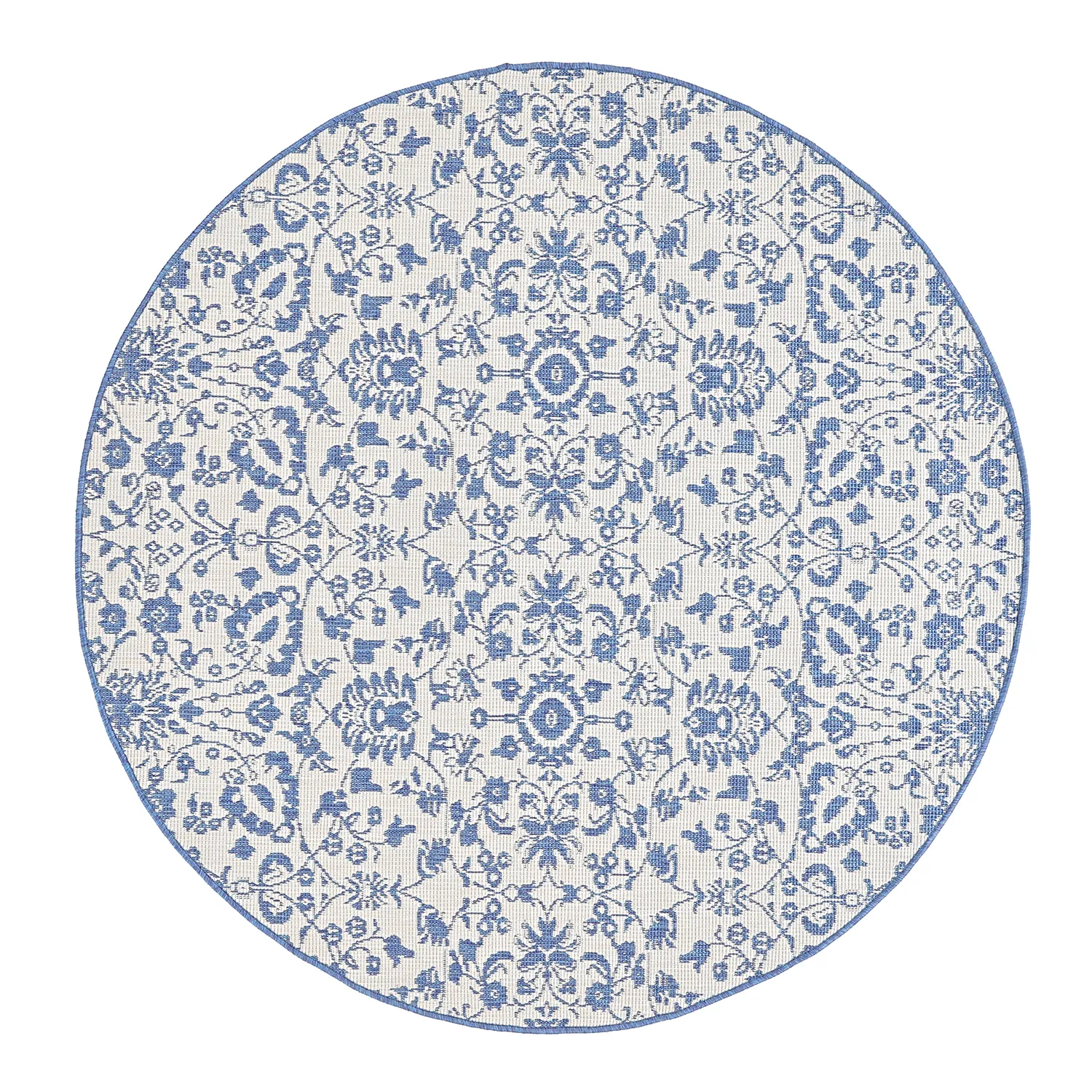 Round rug - Brussels Ocean (blue)