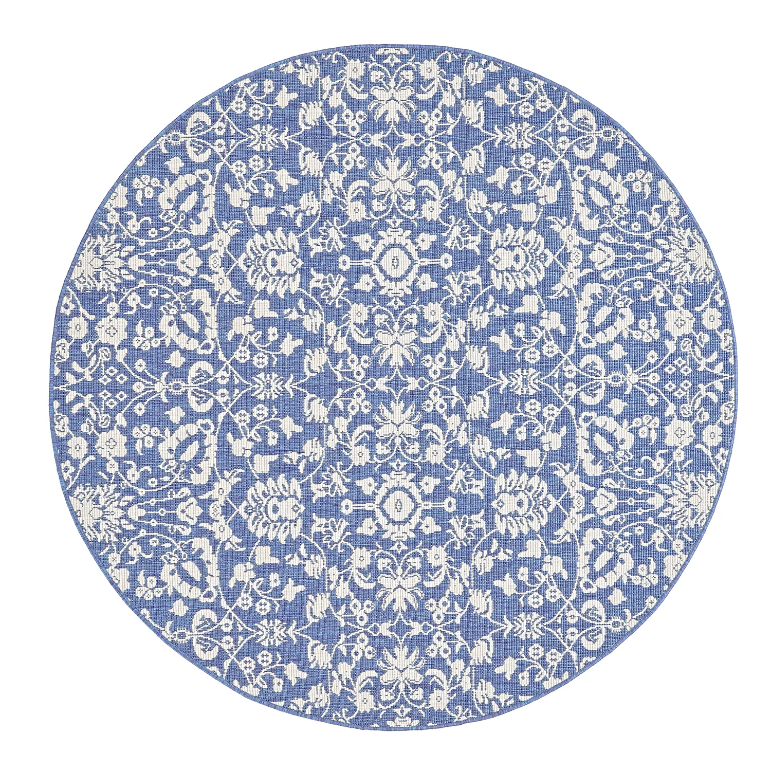 Round rug - Brussels Ocean (blue)