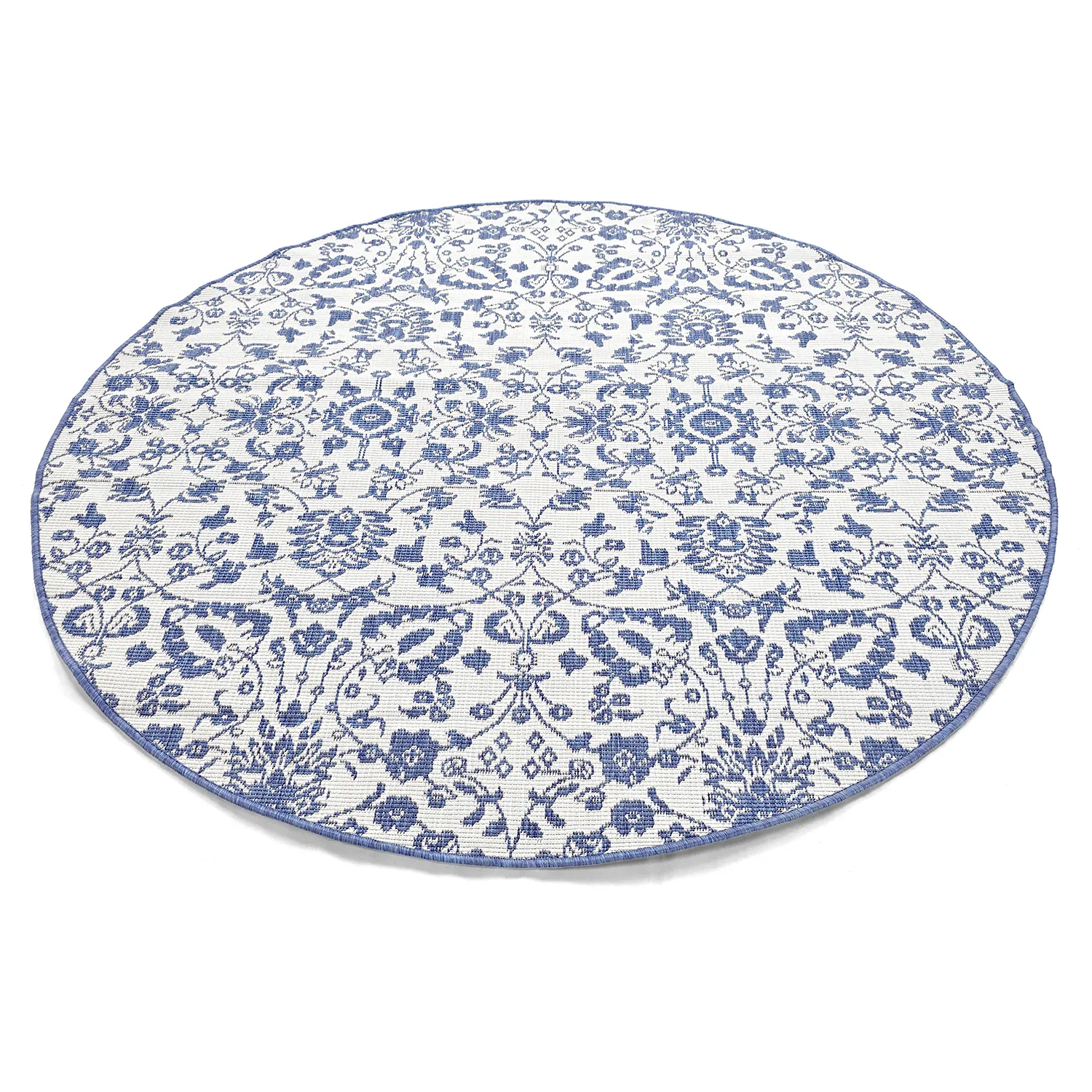 Round rug - Brussels Ocean (blue)