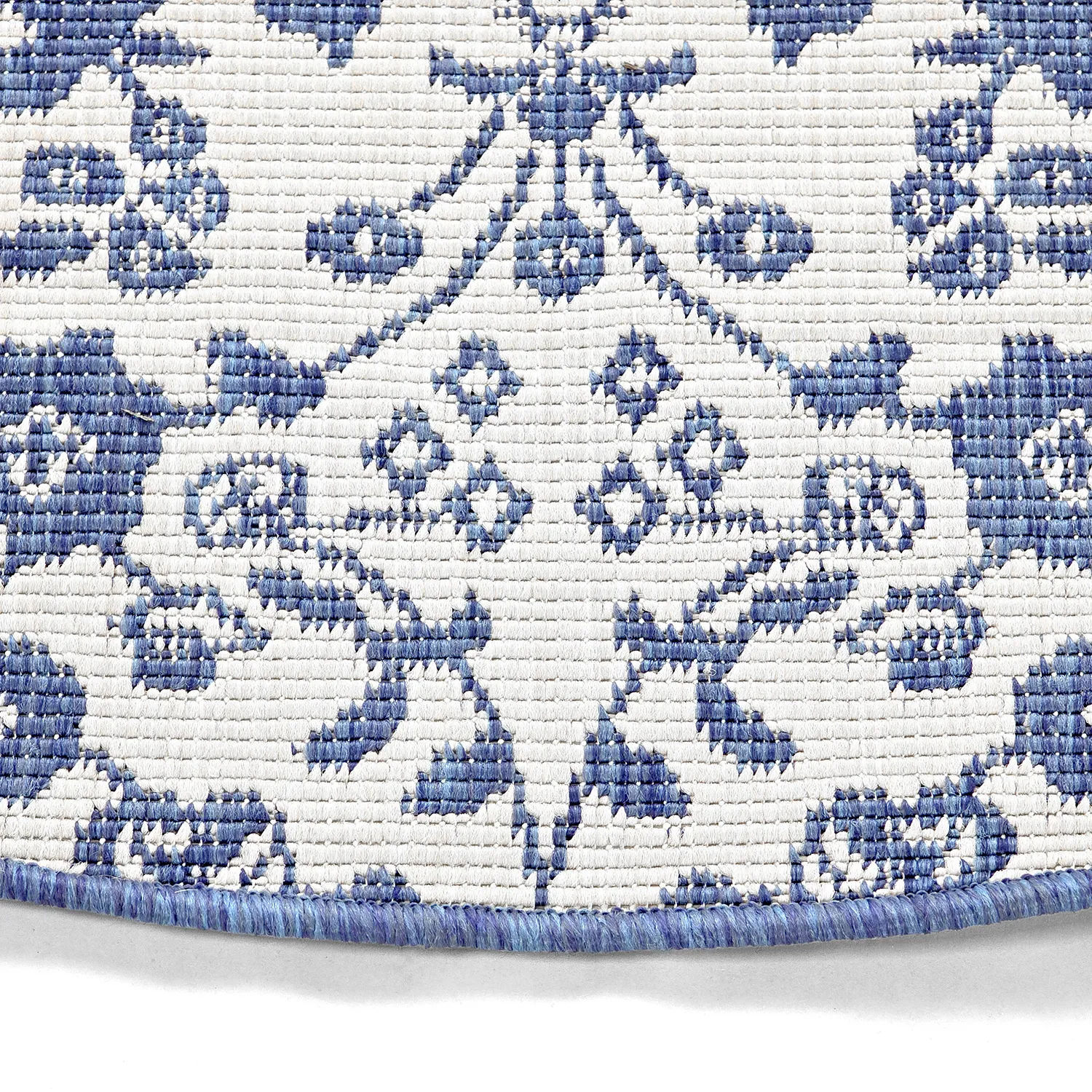 Round rug - Brussels Ocean (blue)