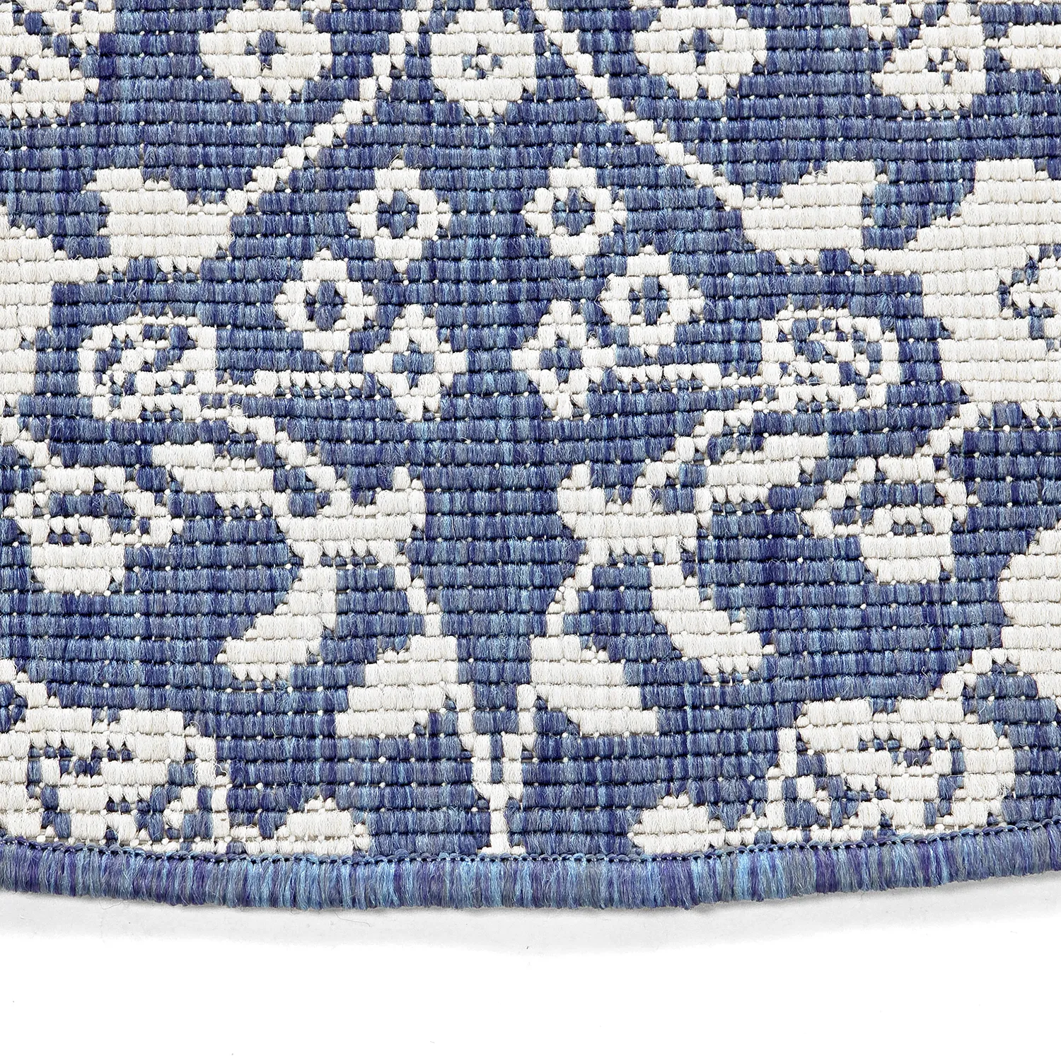 Round rug - Brussels Ocean (blue)