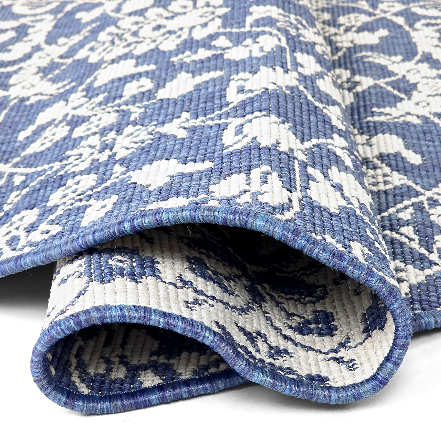 Round rug - Brussels Ocean (blue)