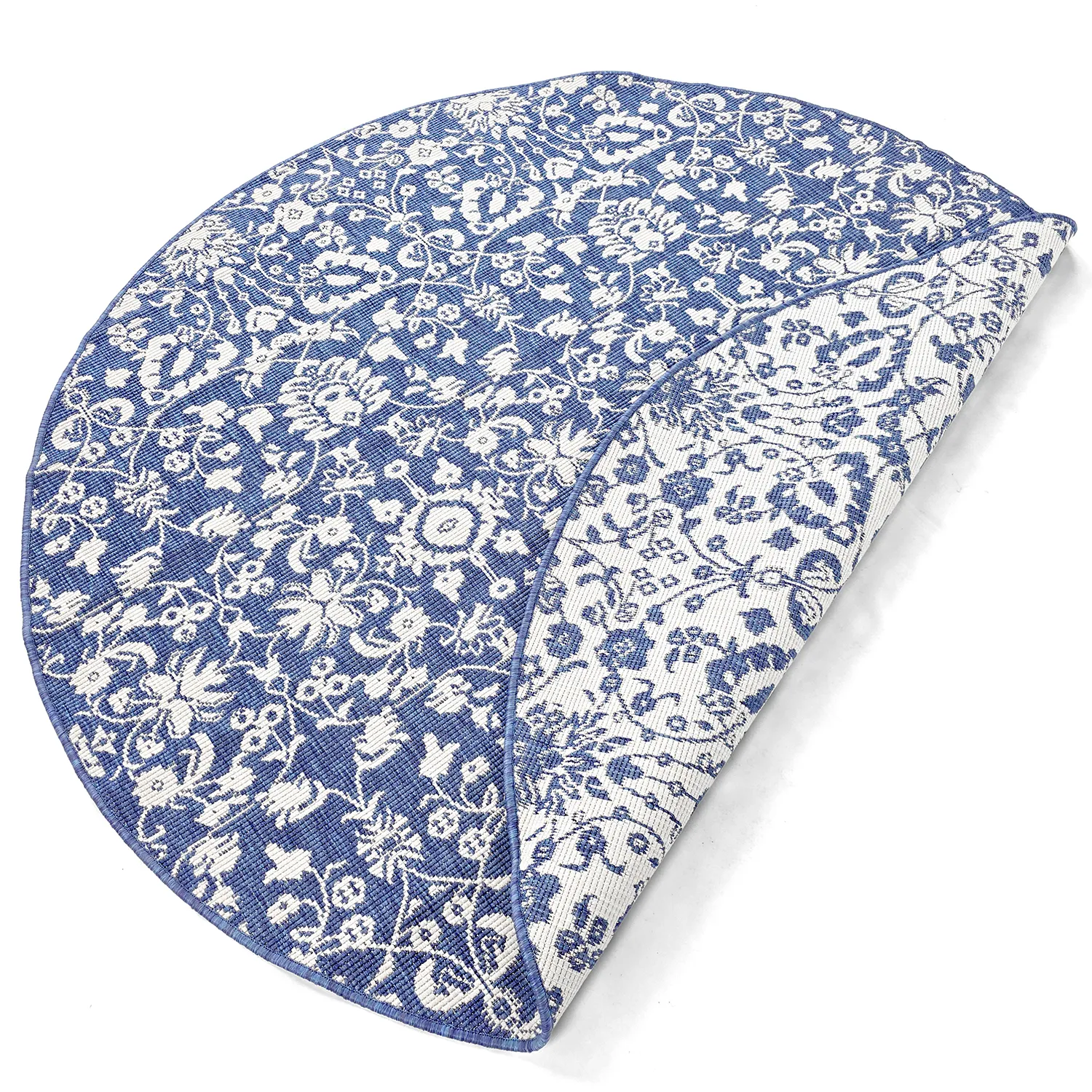 Round rug - Brussels Ocean (blue)