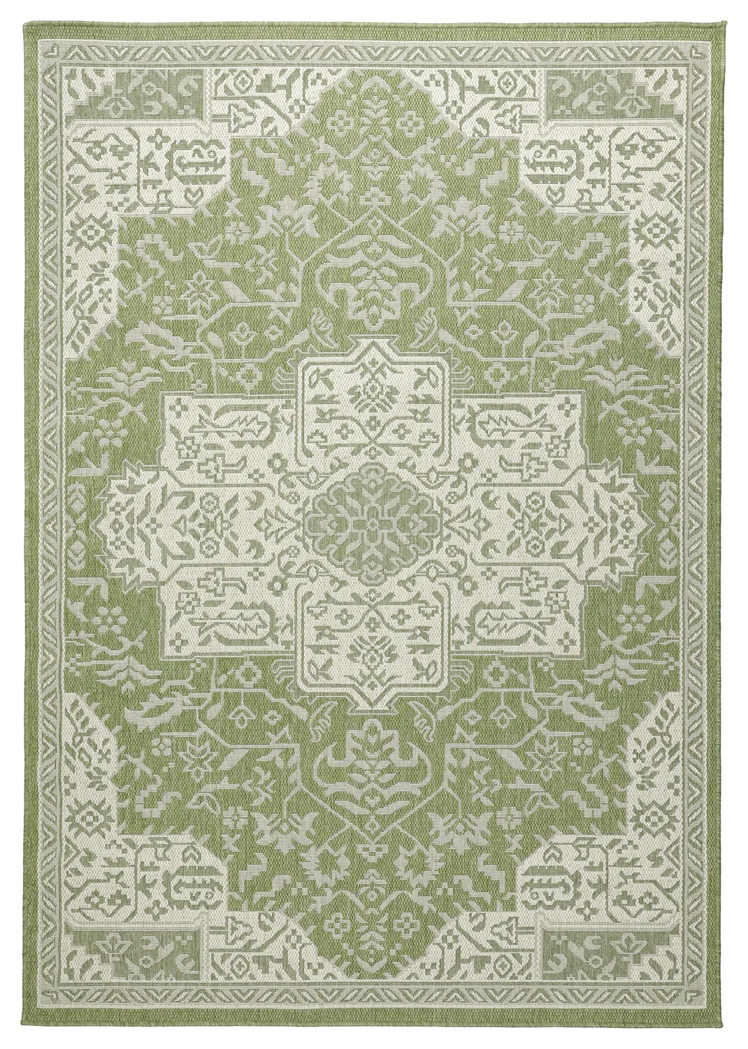 Indoor/Outdoor rug - Dhamar (green)