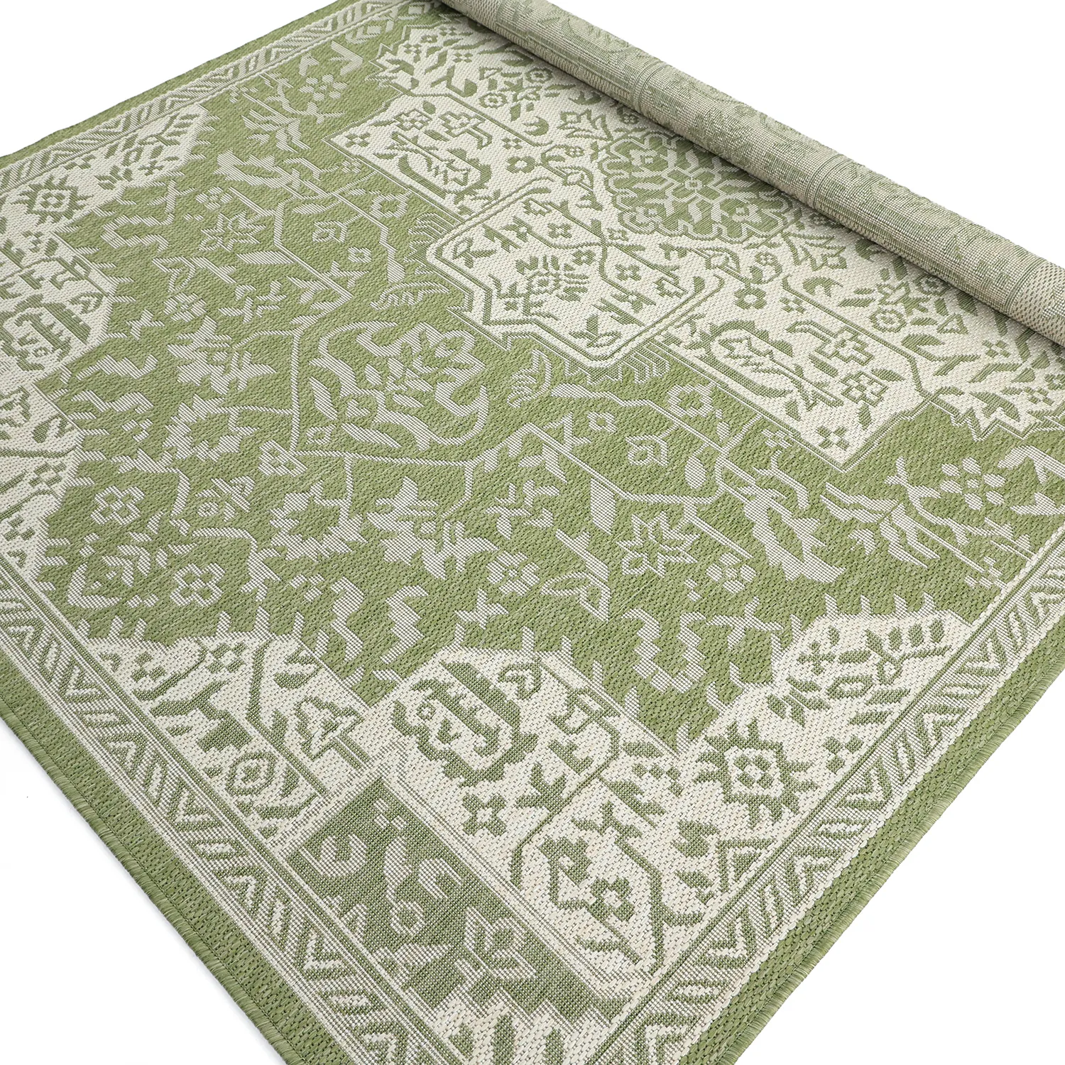 Indoor/Outdoor rug - Dhamar (green)
