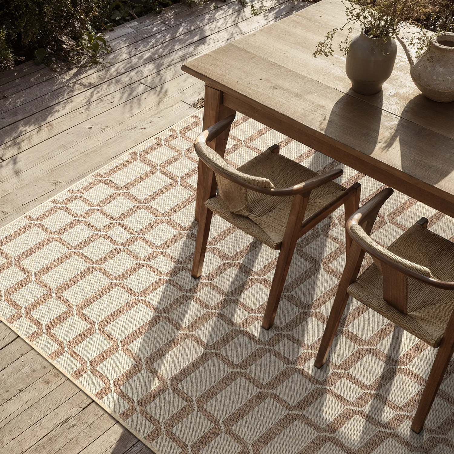 Indoor/Outdoor rug - Nicosia (brown)