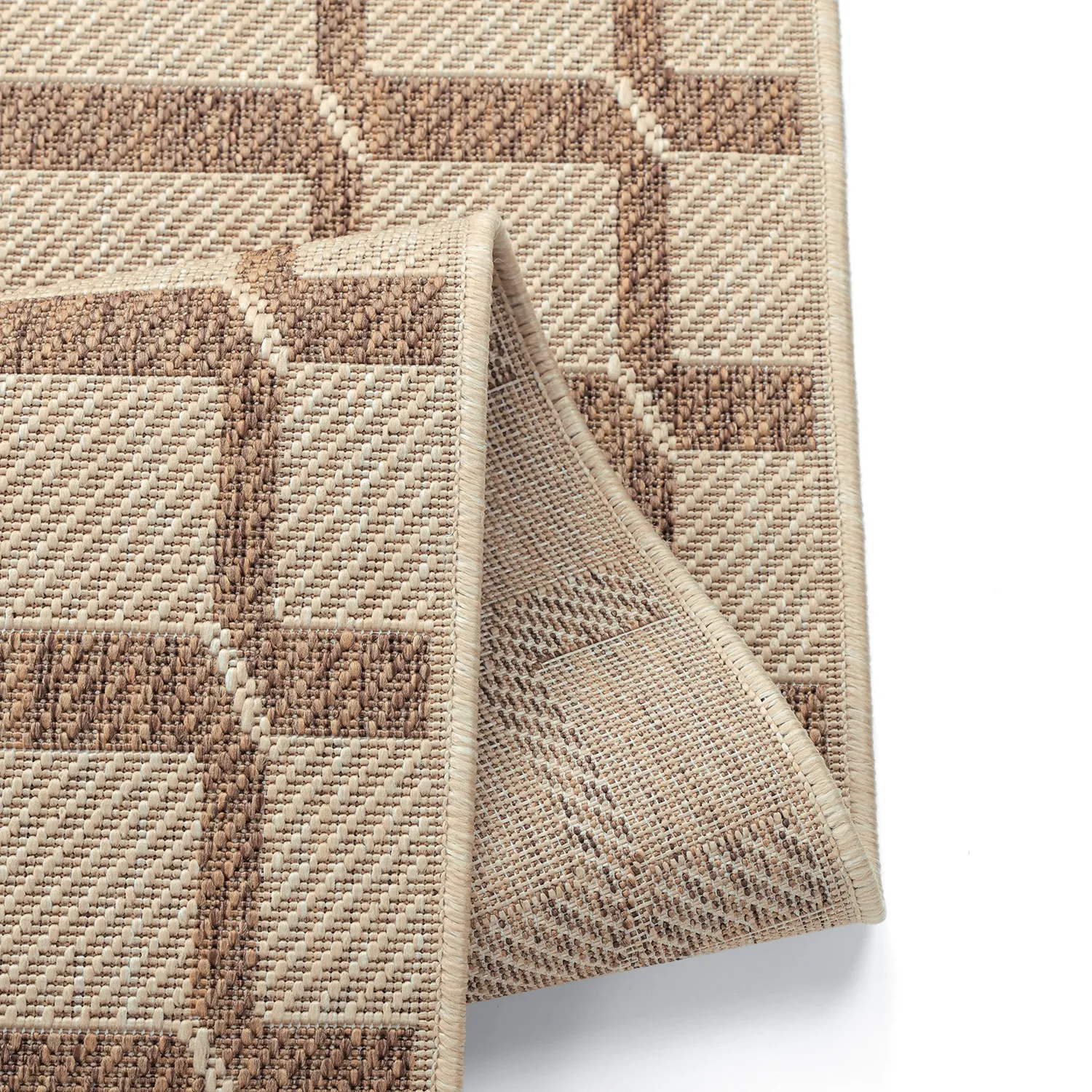 Indoor/Outdoor rug - Nicosia (brown)