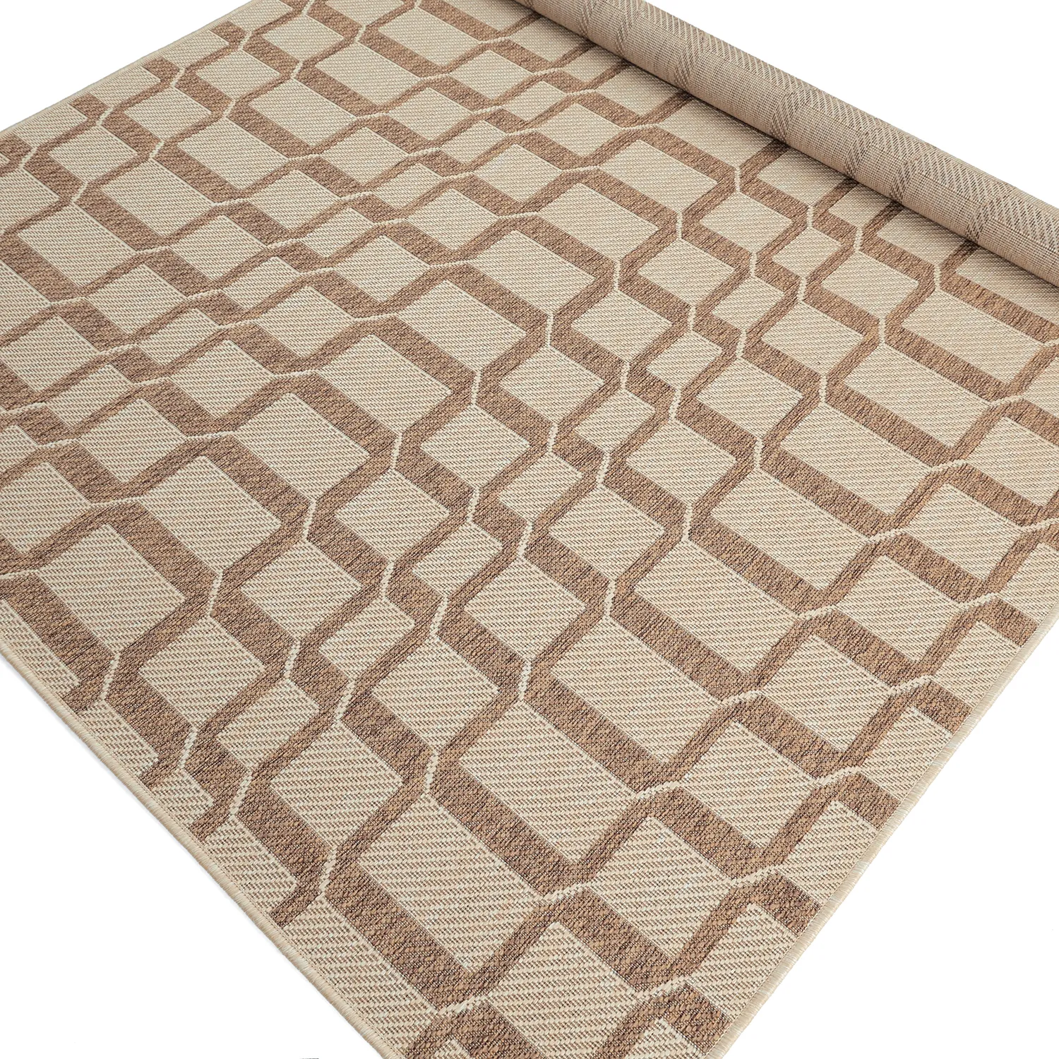 Indoor/Outdoor rug - Nicosia (brown)