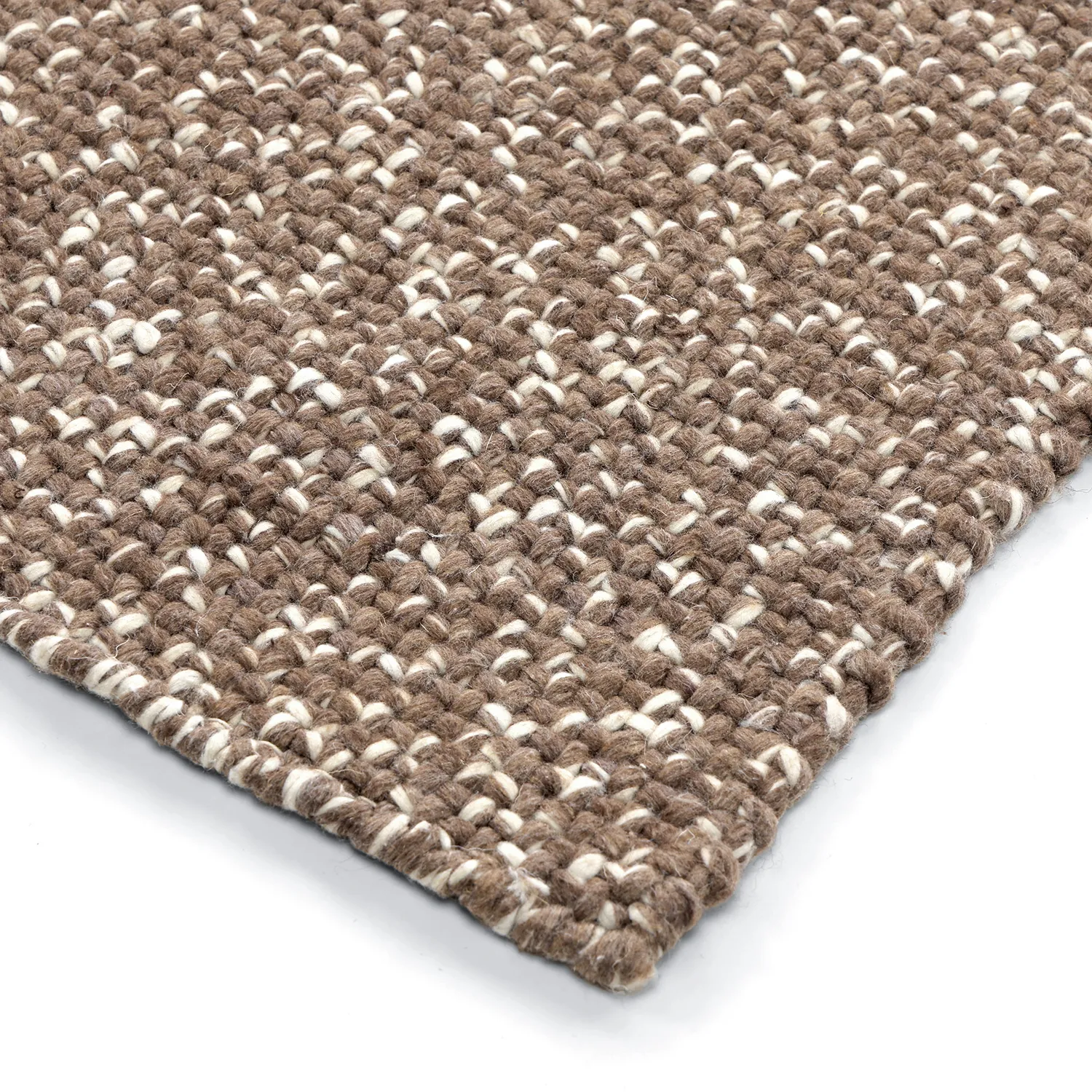 Indoor/Outdoor rug - Orta Wool Look (brown)