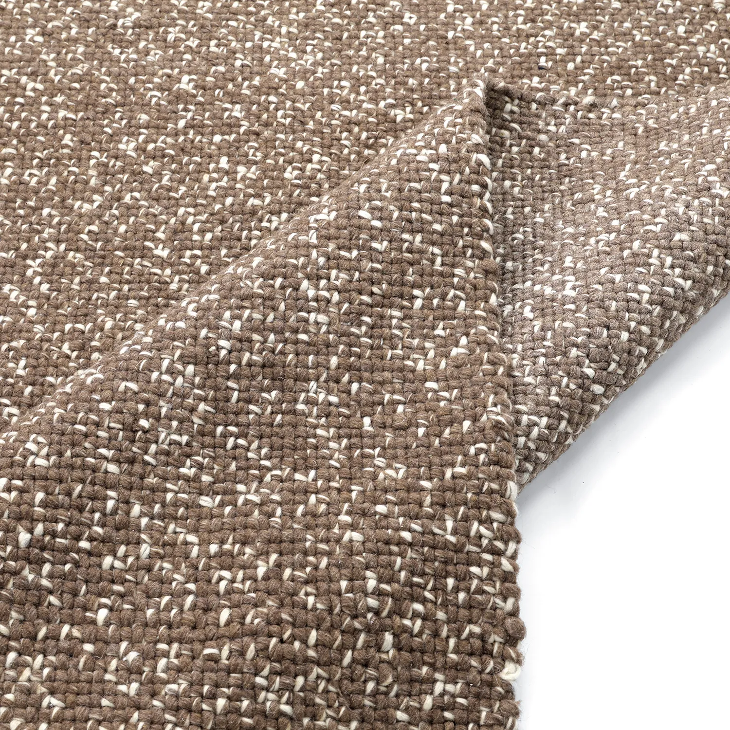 Indoor/Outdoor rug - Orta Wool Look (brown)