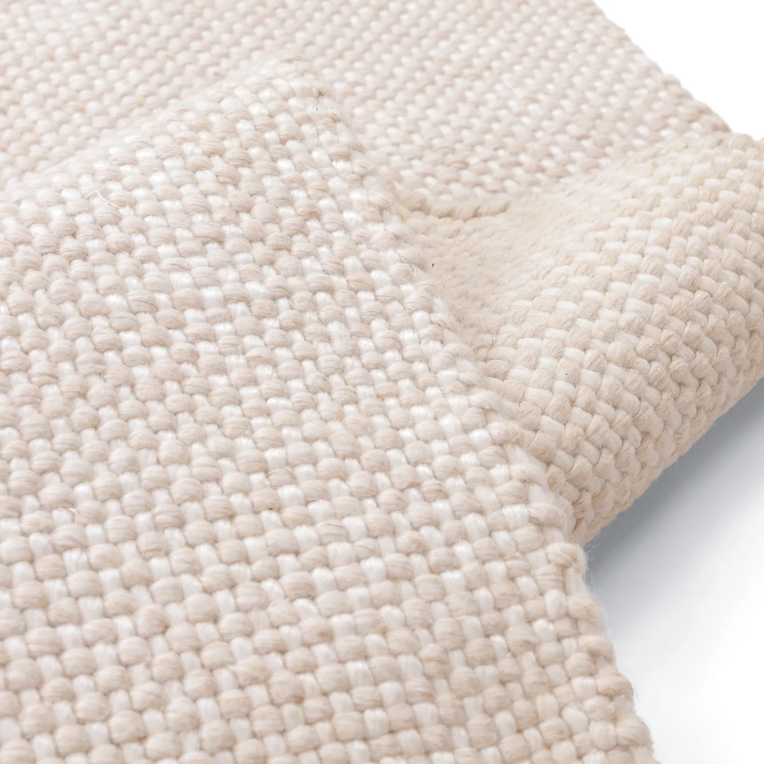 Indoor/Outdoor rug - Orta Wool Look (cream)