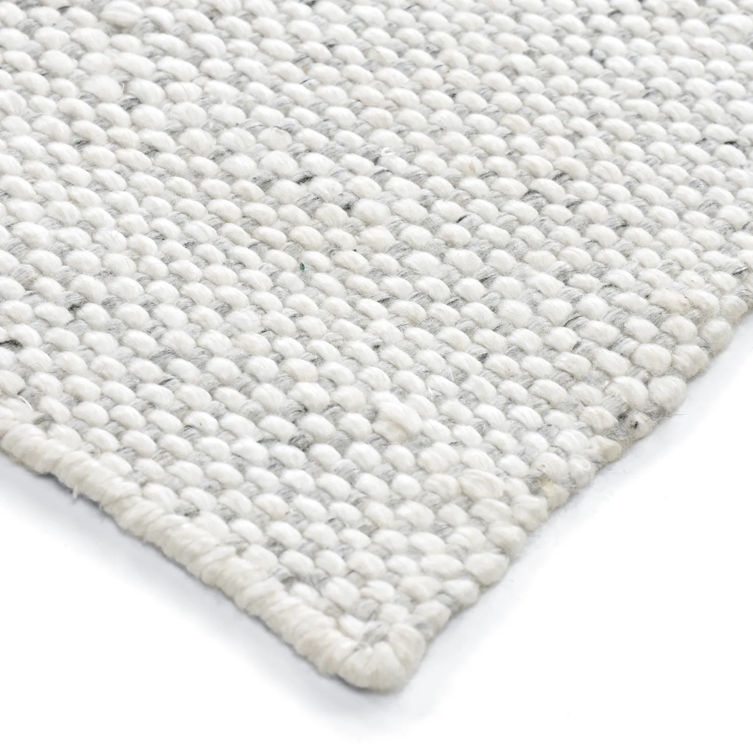 Indoor/Outdoor rug - Orta Wool Look (light grey)
