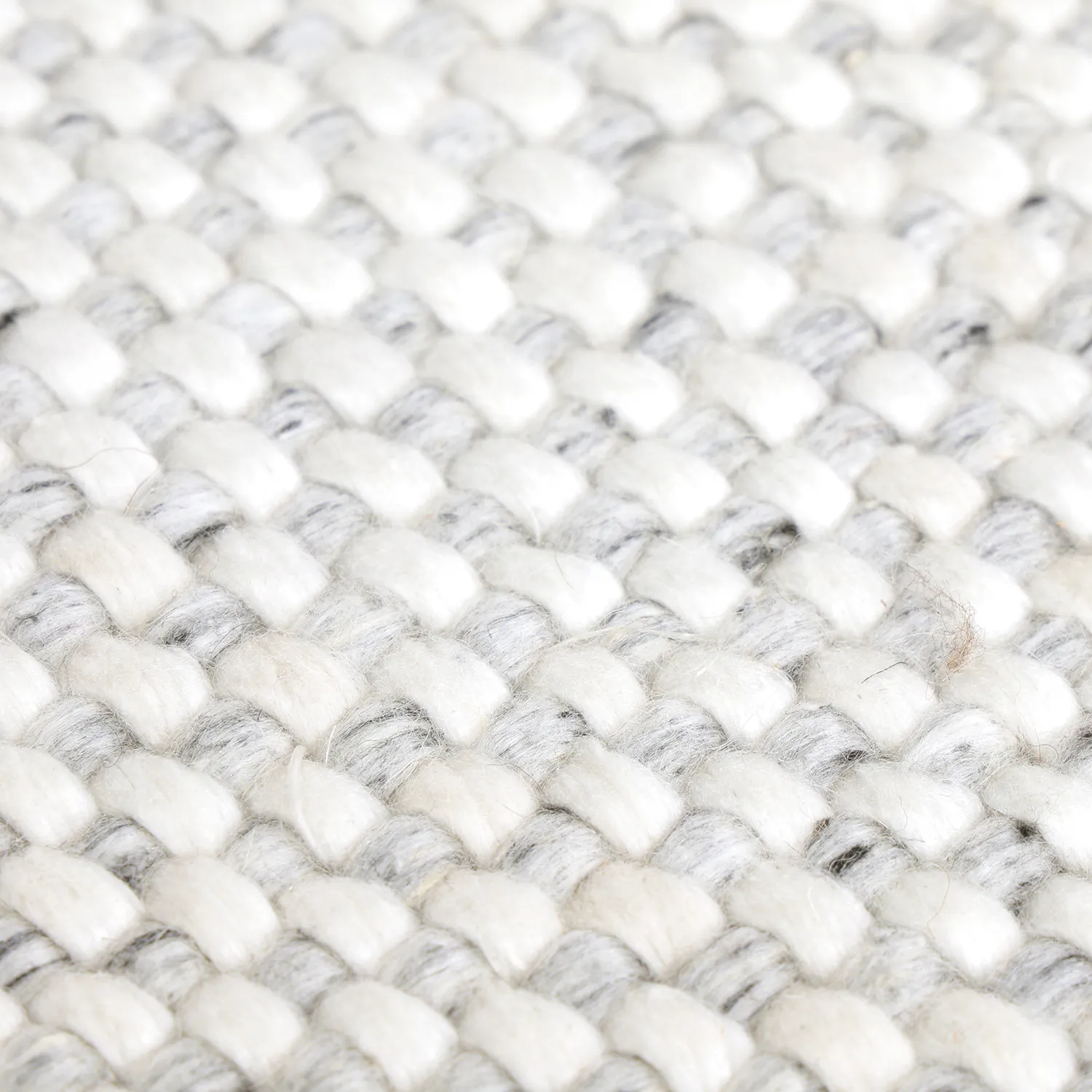 Indoor/Outdoor rug - Orta Wool Look (light grey)