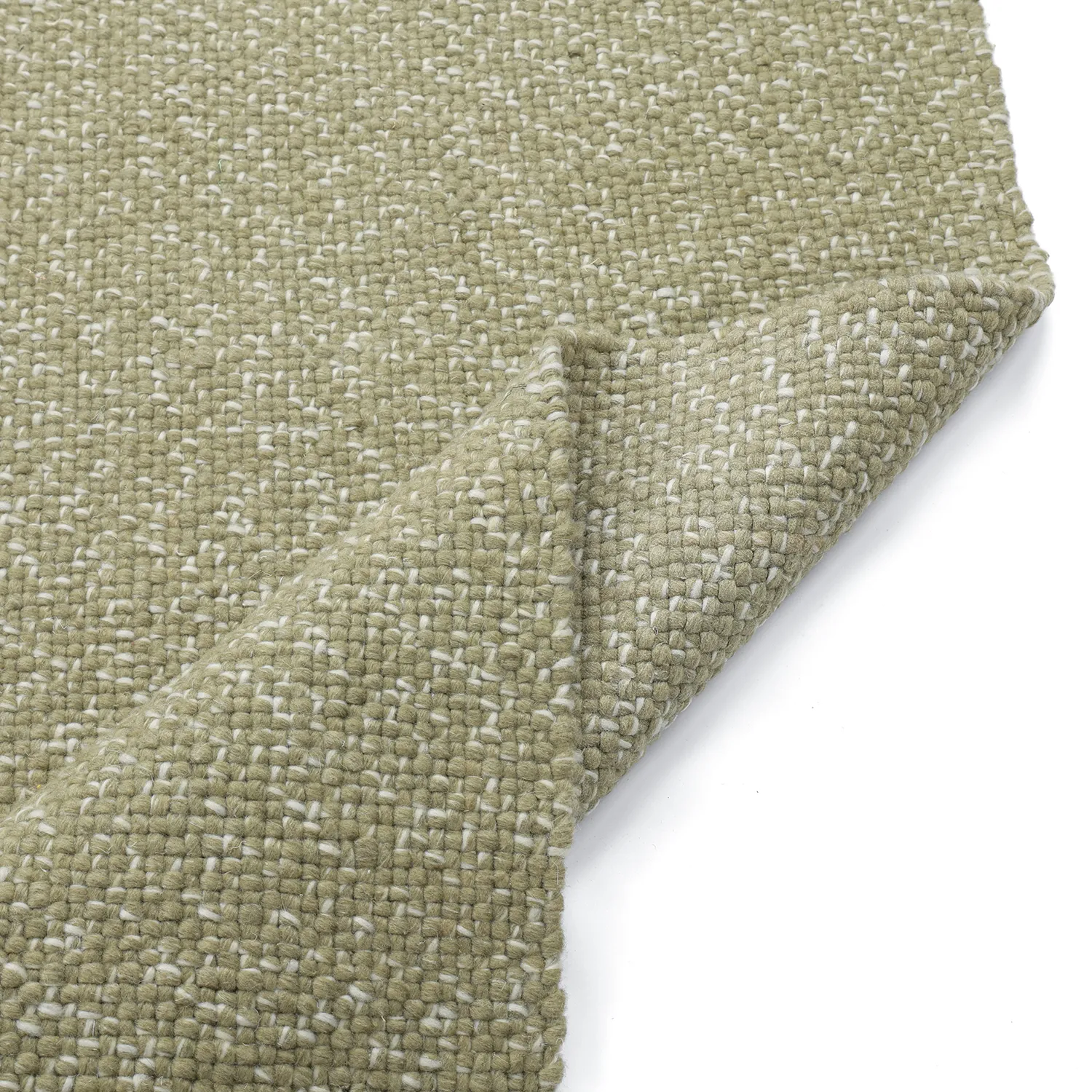Indoor/Outdoor rug - Orta Wool Look (moss green)