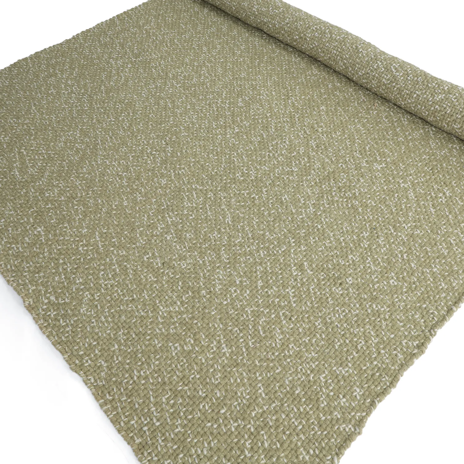Indoor/Outdoor rug - Orta Wool Look (moss green)