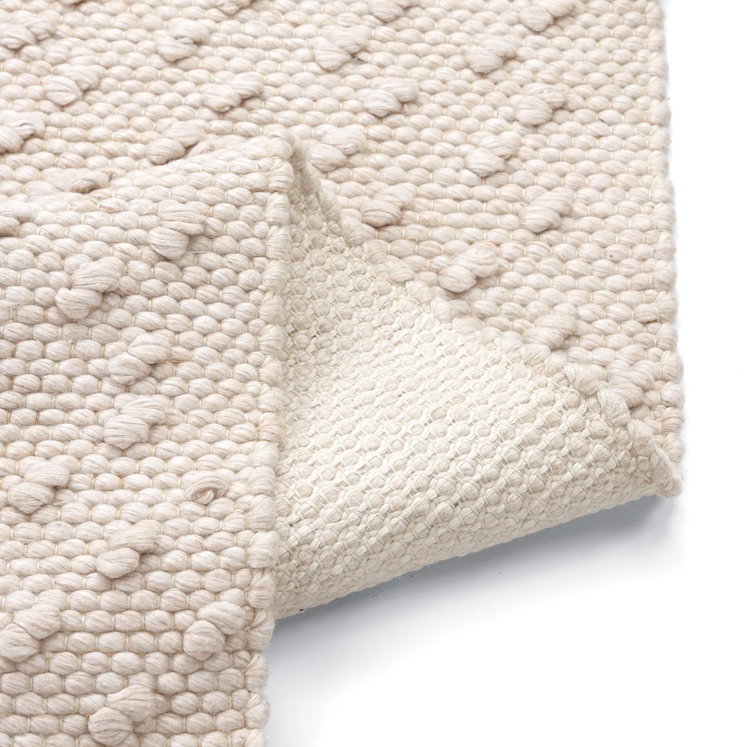 Indoor/Outdoor rug - Todi Wool Look (cream)