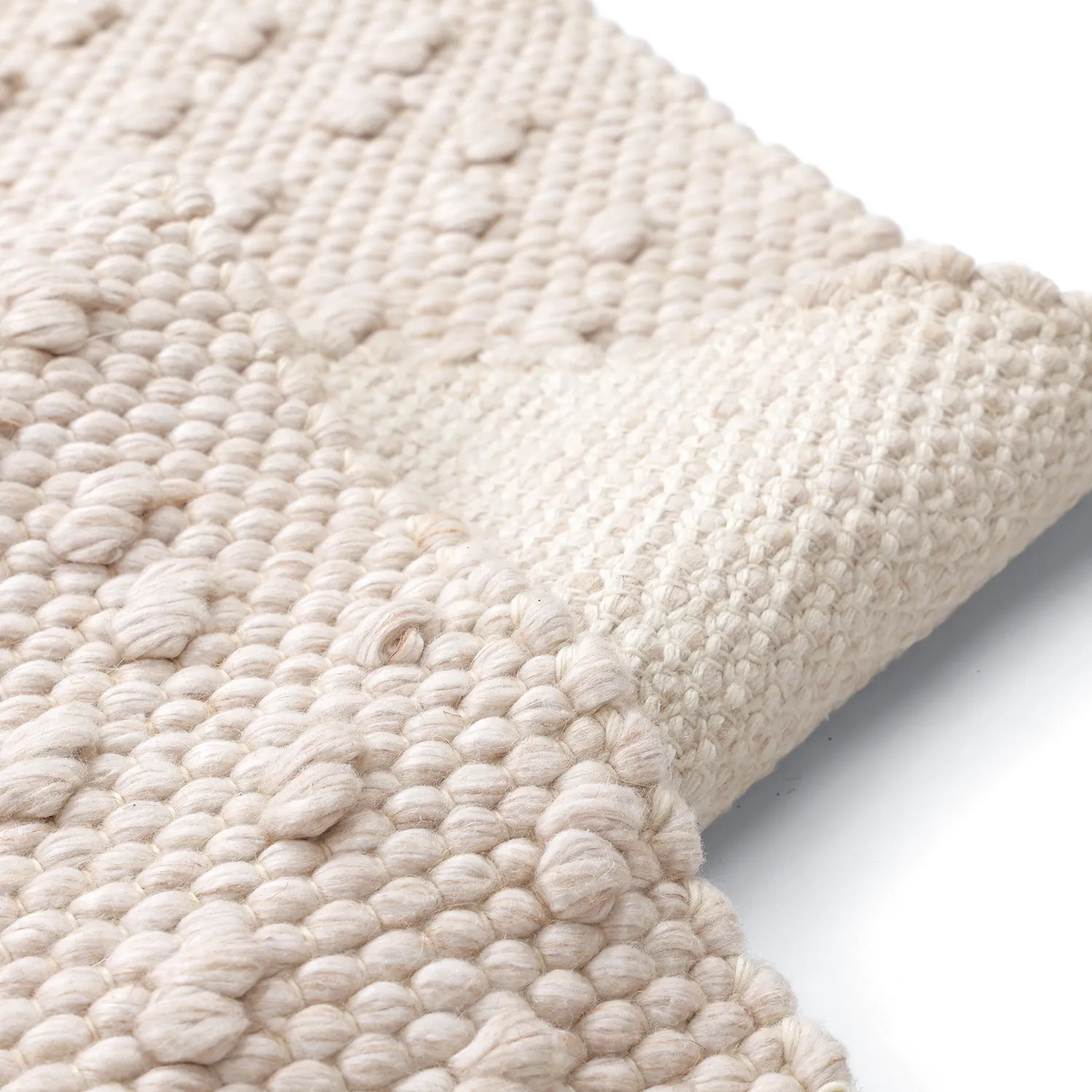Indoor/Outdoor rug - Todi Wool Look (cream)
